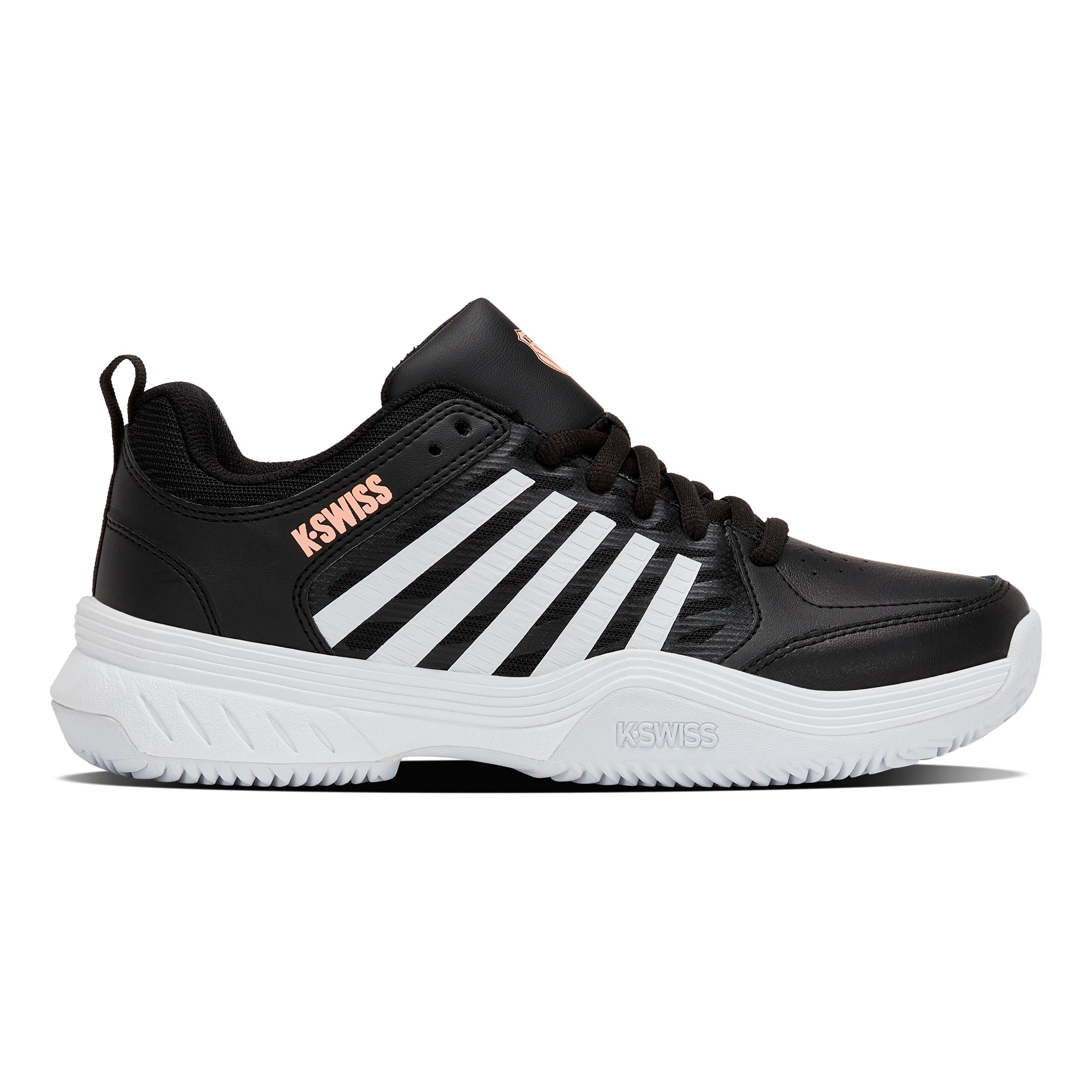 K-Swiss Court Express 2 Chaussure terre battue Femmes - noir, blanc