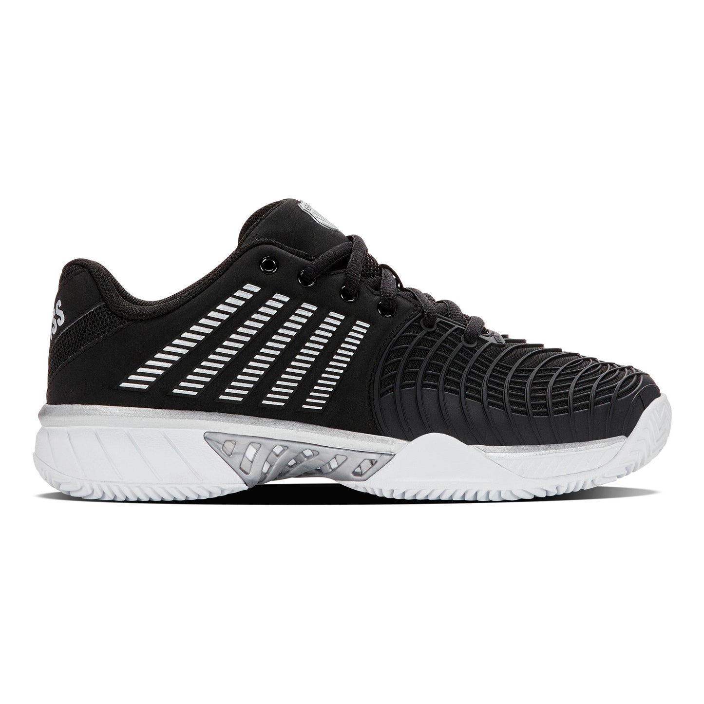 K-Swiss Express Light 3 Chaussure terre battue Femmes - noir, argent