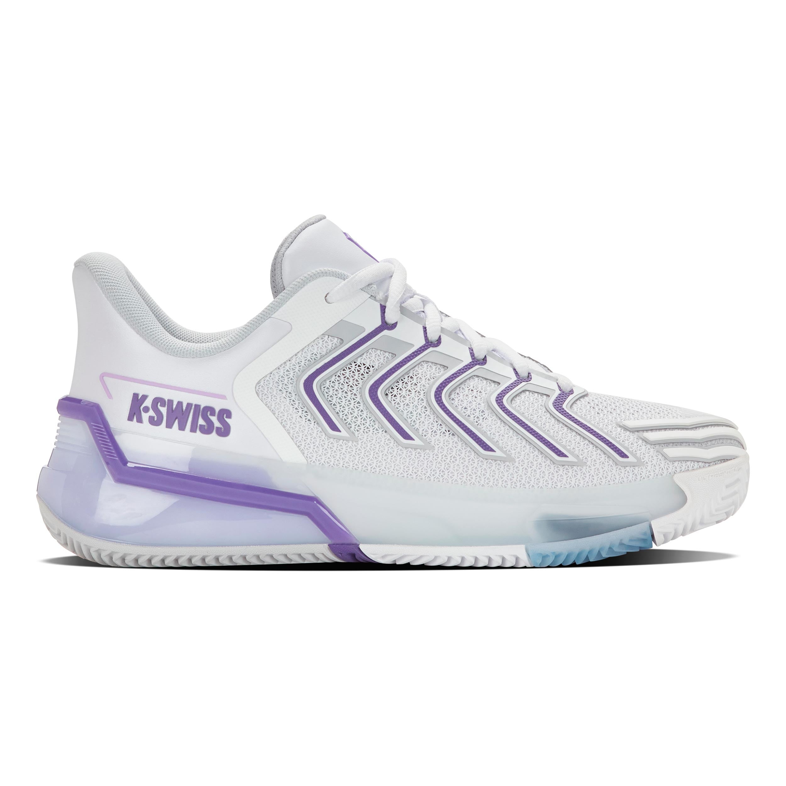 K-Swiss Ultrashot 4 Chaussure terre battue Femmes - blanc, lavande