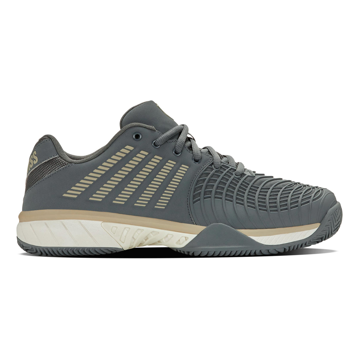 K-Swiss Express Light 3 Chaussure terre battue Hommes - gris, kaki