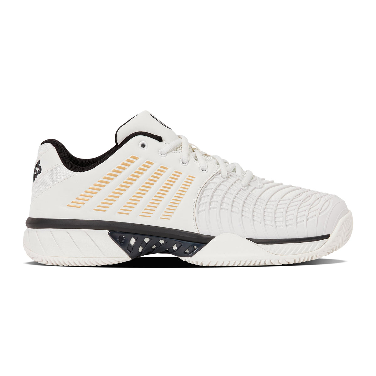 K-Swiss Express Light 3 Chaussure terre battue Hommes - blanc, or