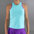 Essential Débardeur tank top Femmes-turquoise