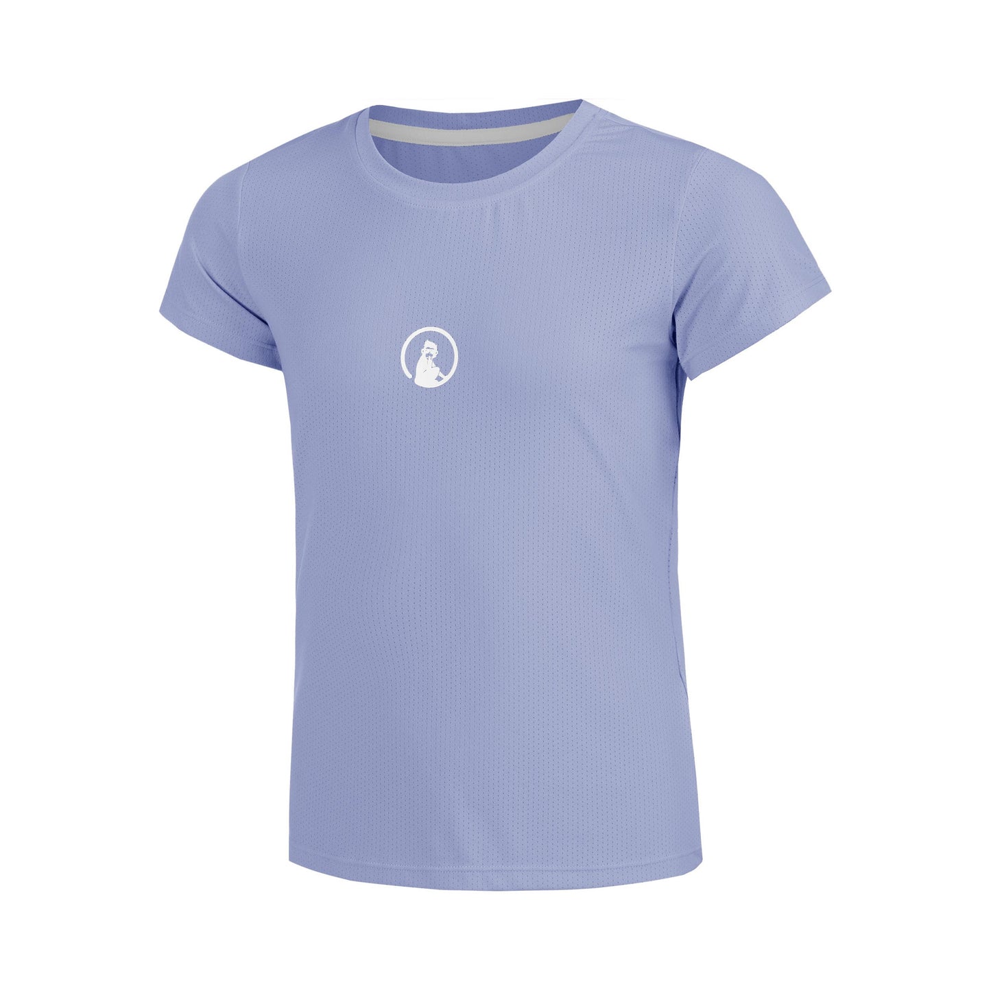 Quiet Please Glow Retriever T-shirt Filles - bleu