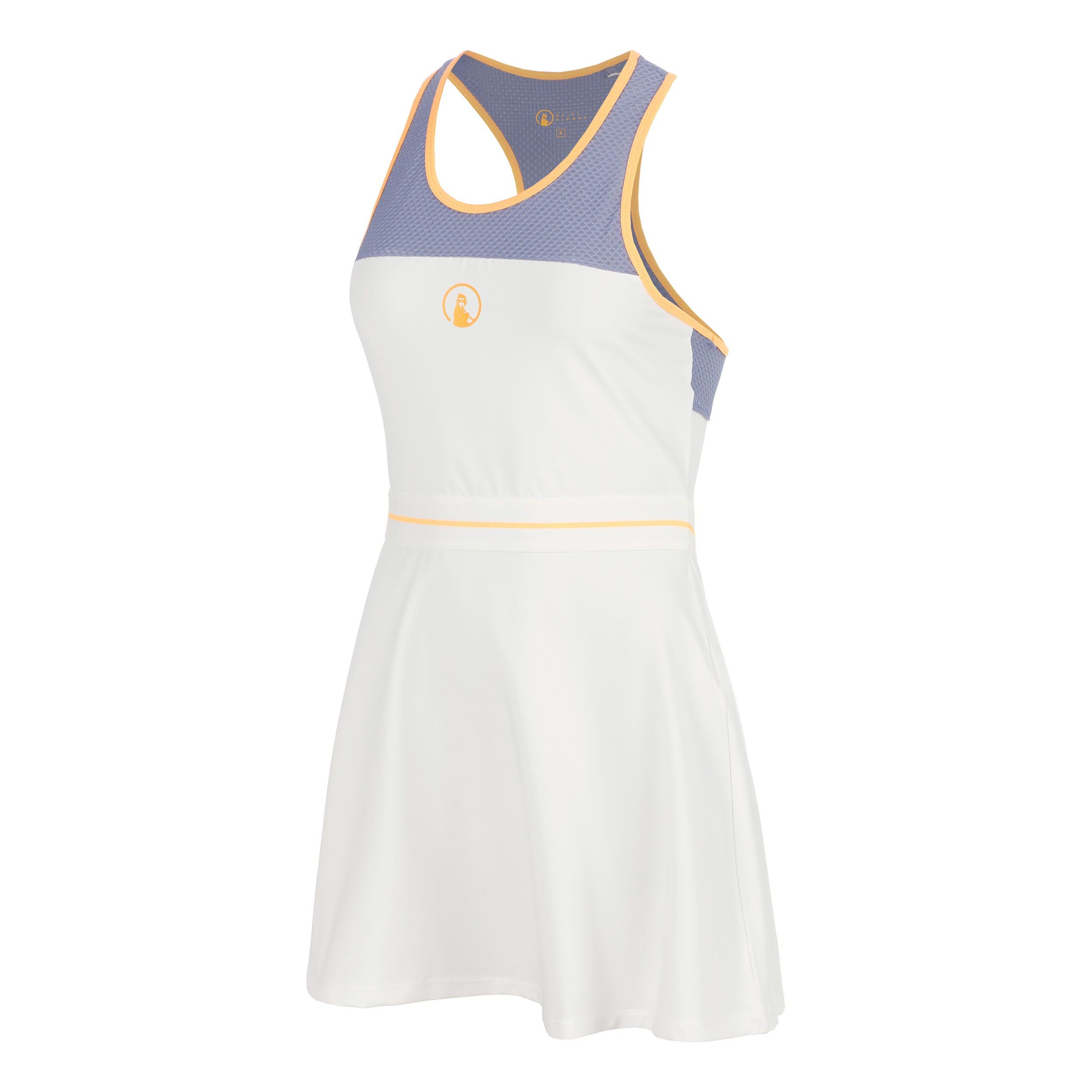 Quiet Please Glow Racerback Robe Femmes - crème