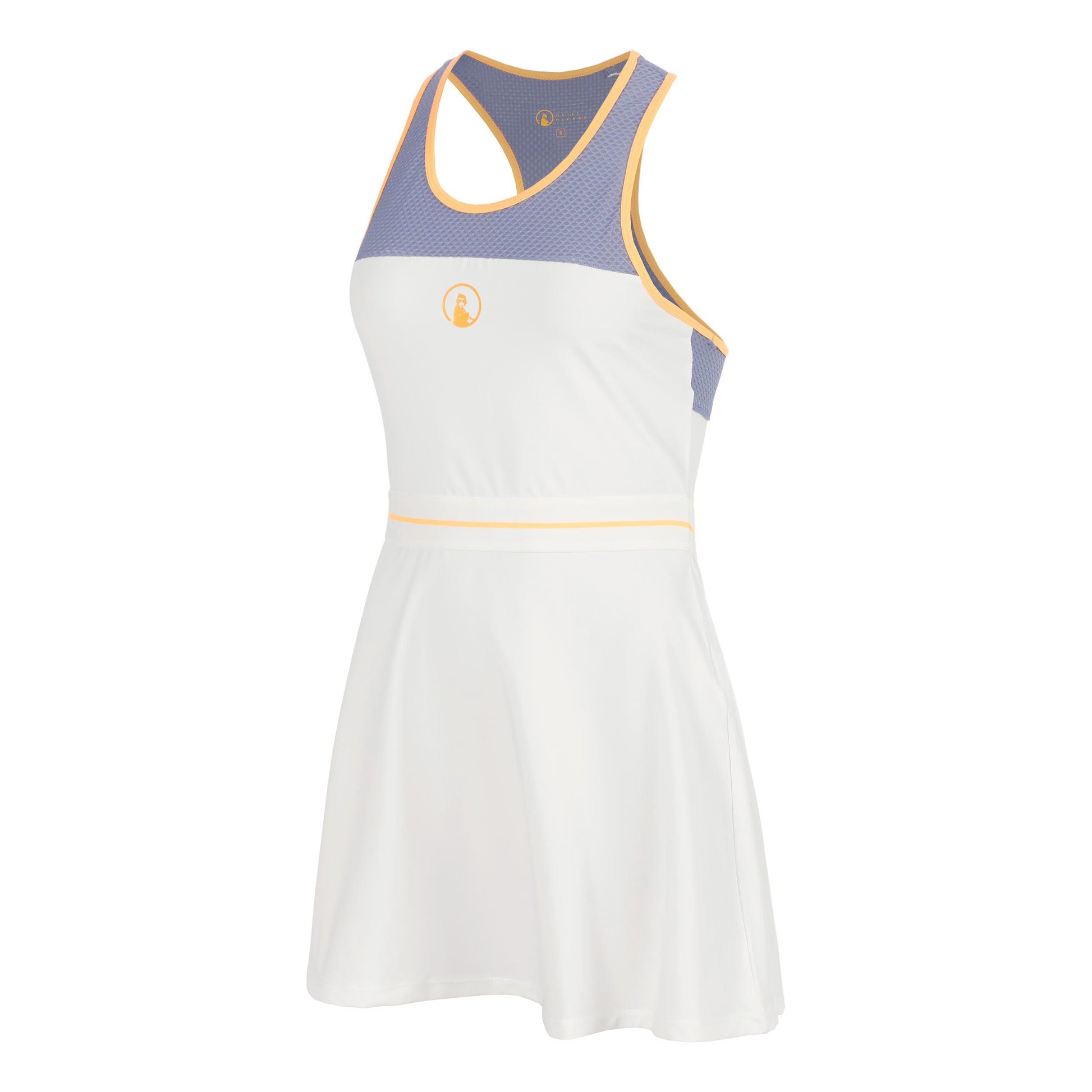 Quiet Please Glow Racerback Robe Femmes - crème