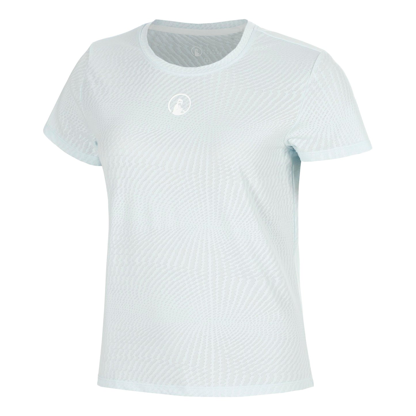 Quiet Please Memories Spin T-shirt Femmes - bleu clair