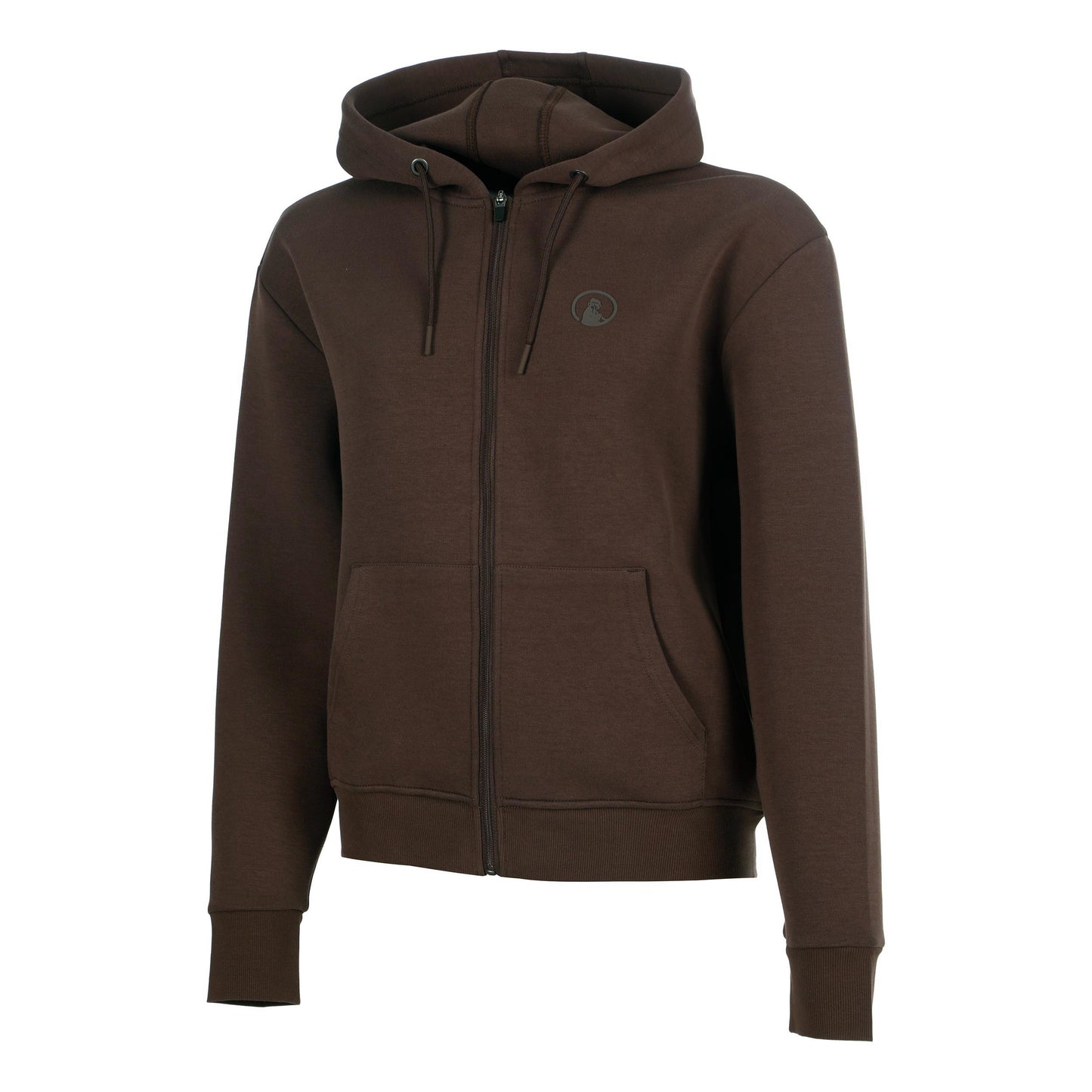 Quiet Please Memories Core Zip W Gilet en coton Femmes - marron