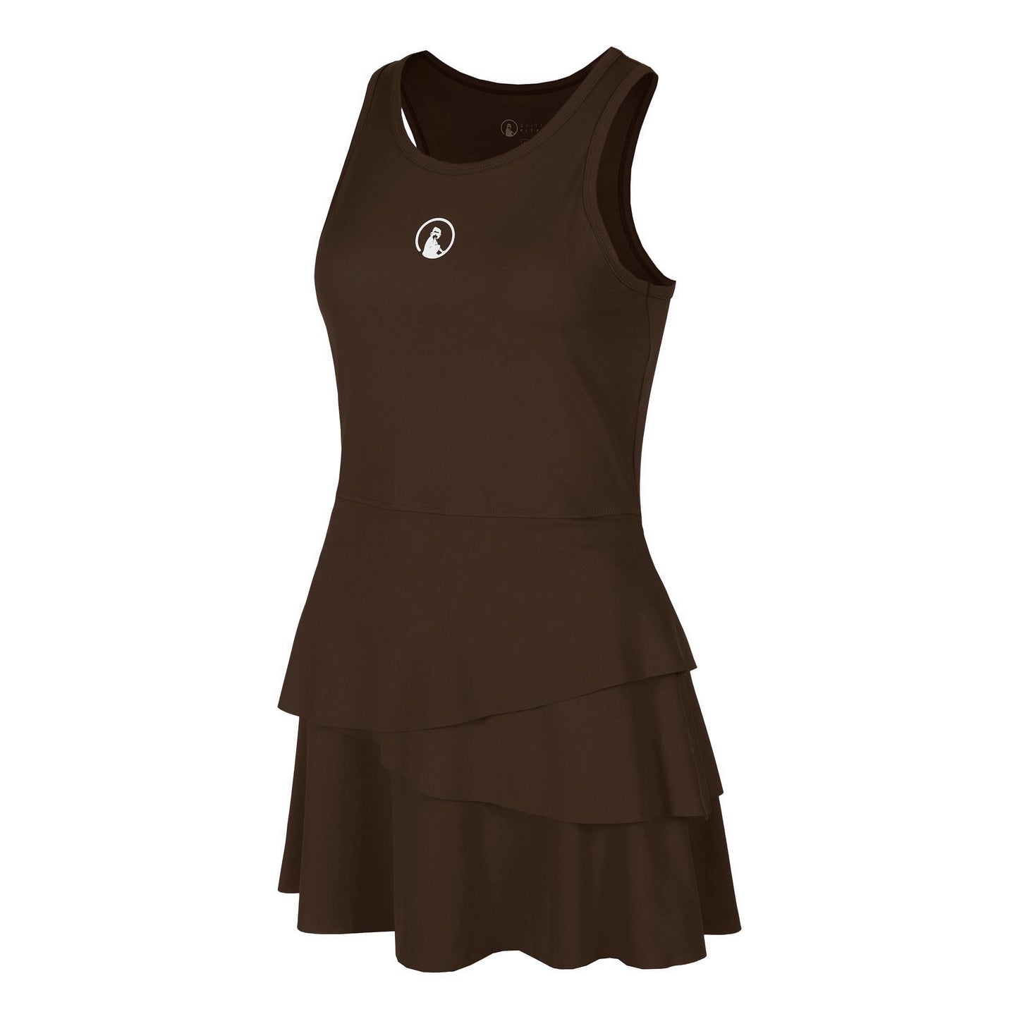 Quiet Please Memories Flounce Robe Femmes - marron