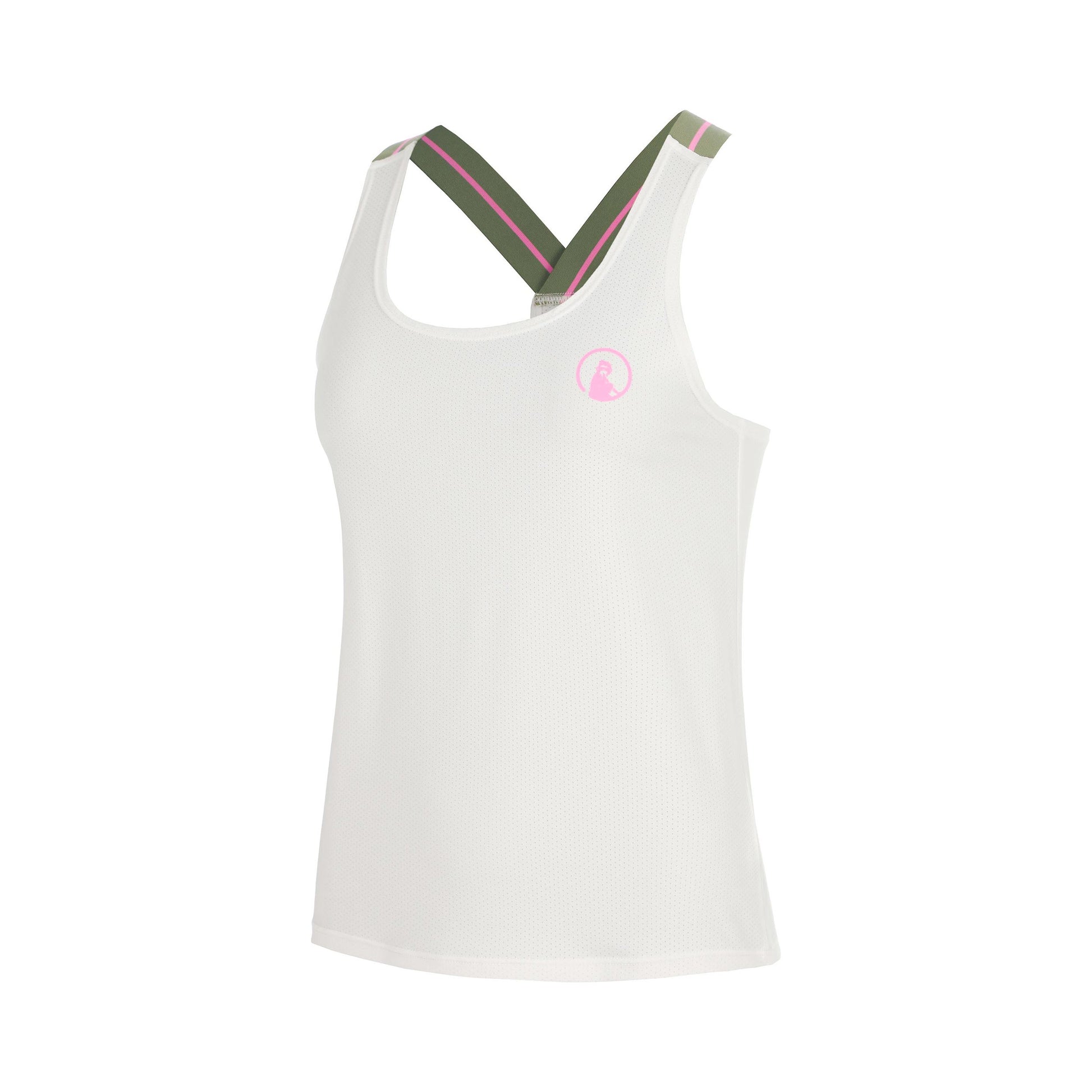 Quiet Please Memories Serve & Volley Débardeur tank top Filles - blanc cassé
