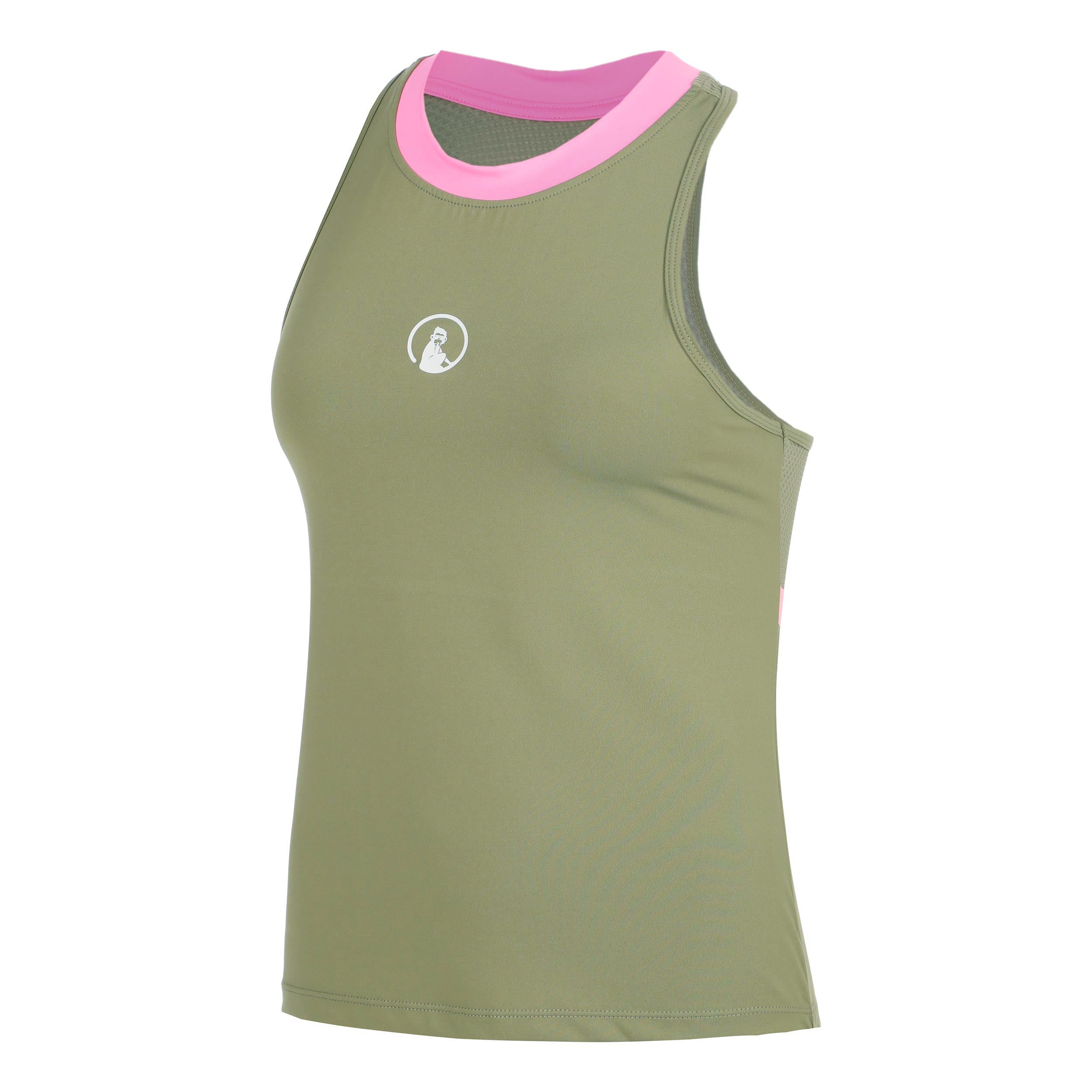 Quiet Please Memories Racerback 2.0 Débardeur tank top Femmes - kaki