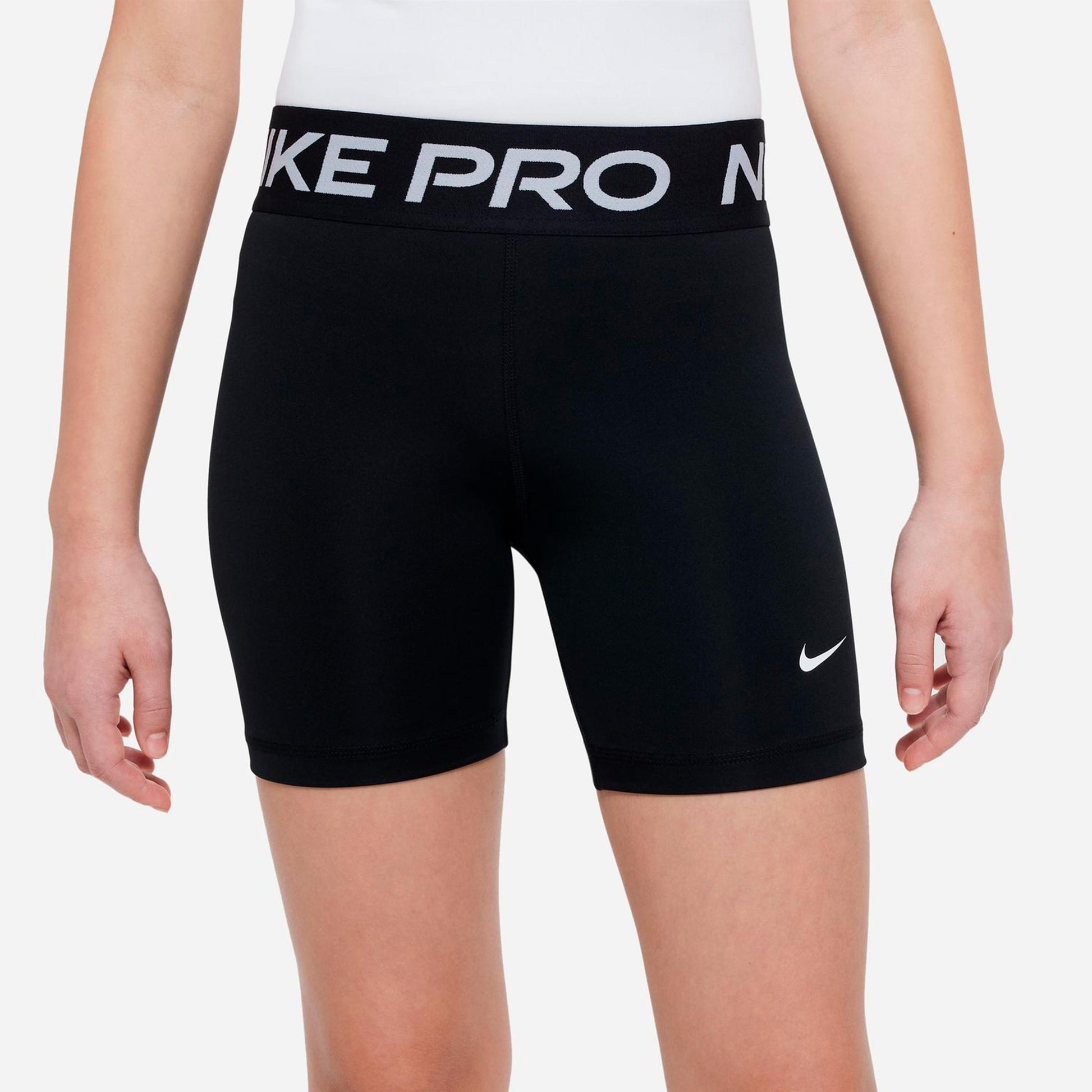 Nike Dri-Fit Pro 5in Collant tight Filles - noir, blanc