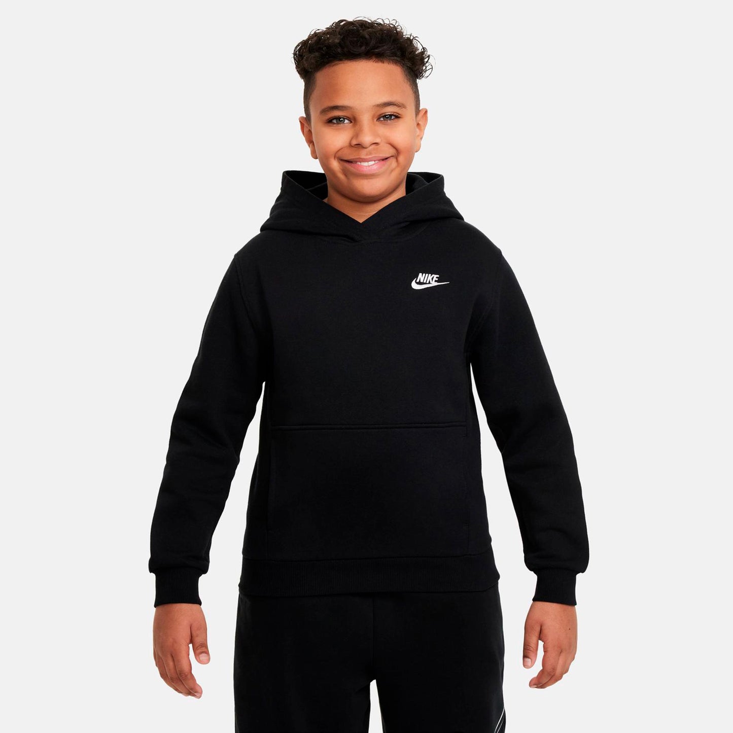 Nike Club Fleece Sweat à capuche Enfants - noir
