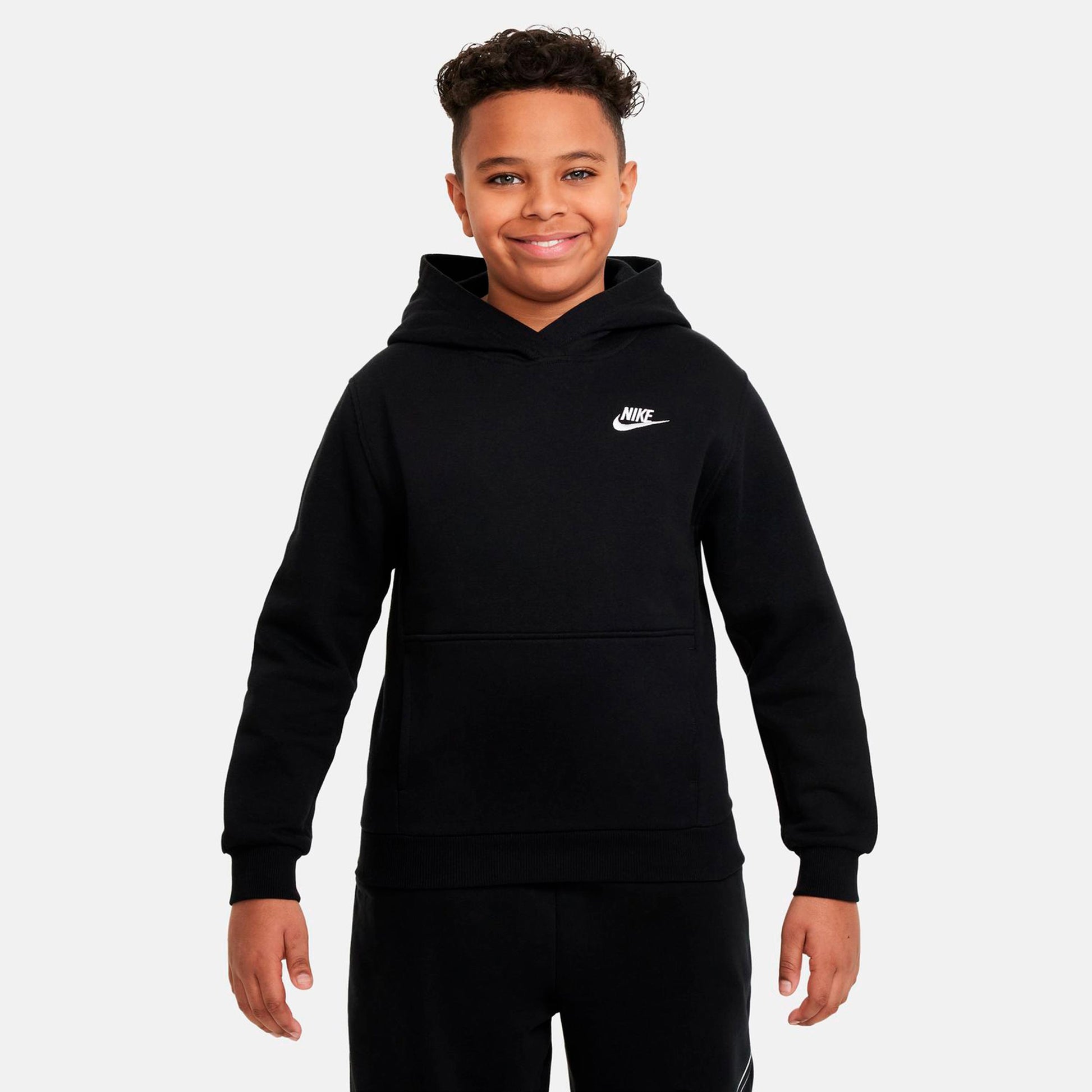 Nike Club Fleece Sweat à capuche Enfants - noir