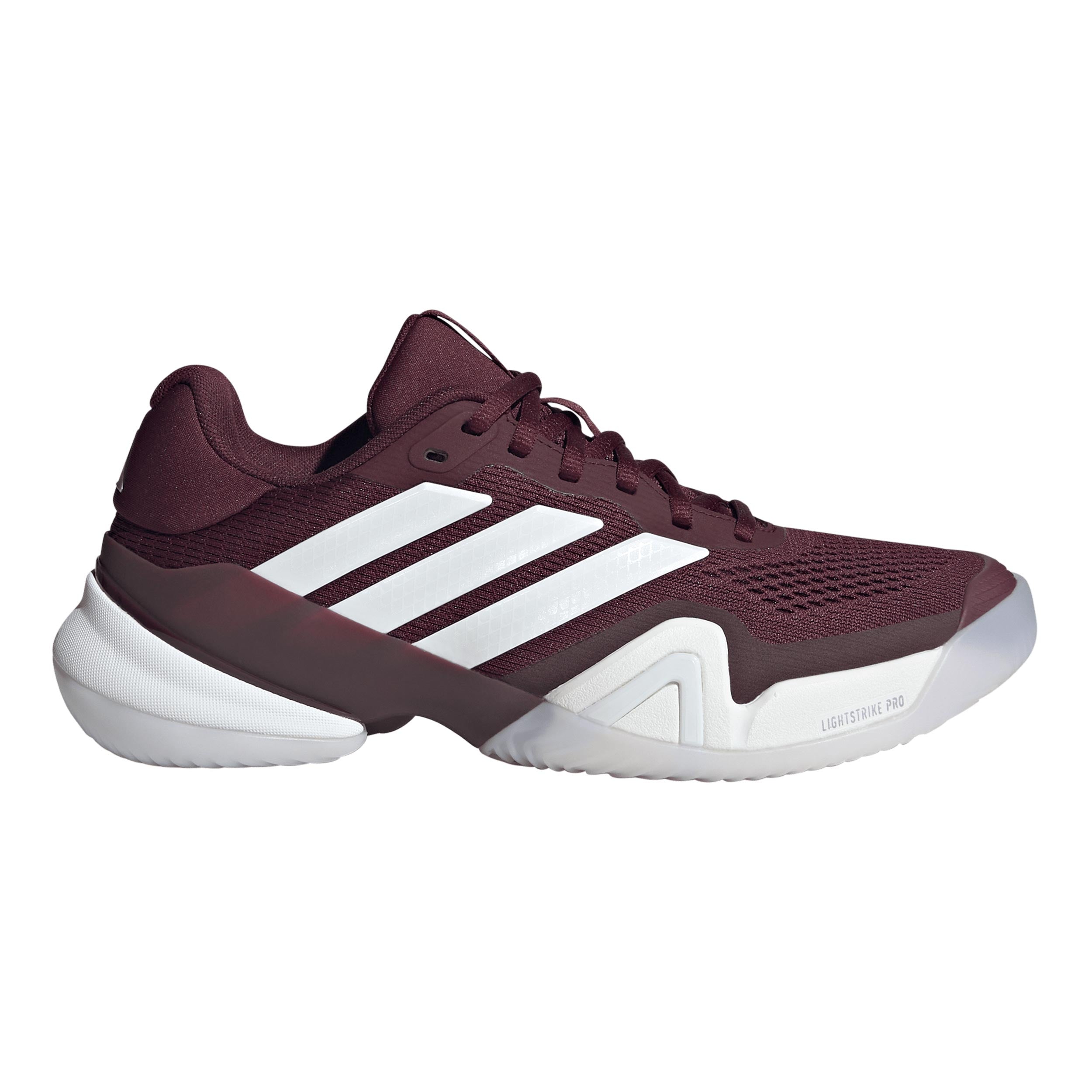 adidas Barricade 14 Chaussures toutes surfaces Femmes - rouge vin, blanc