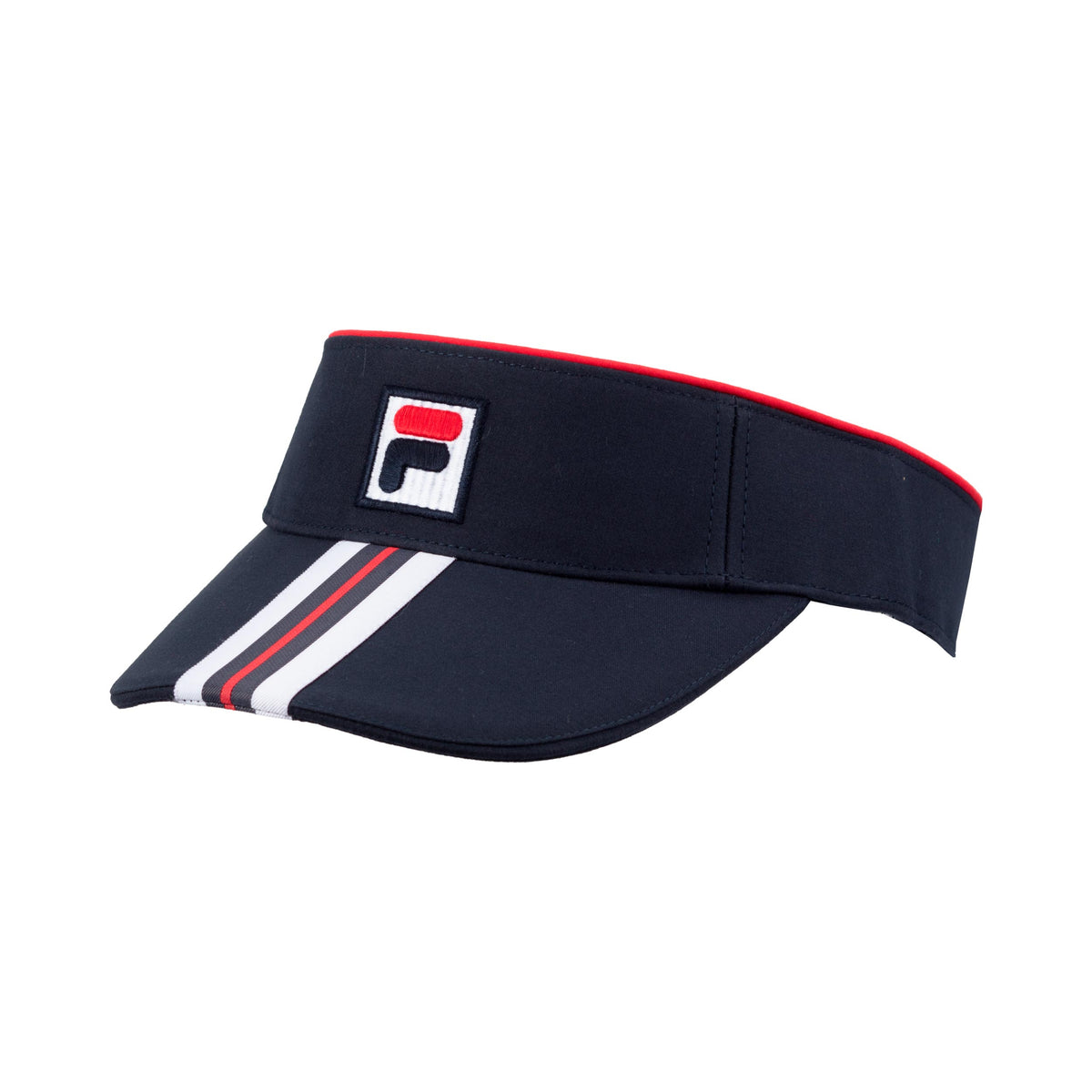 Fila Oscar Visière Unisex - bleu foncé, blanc