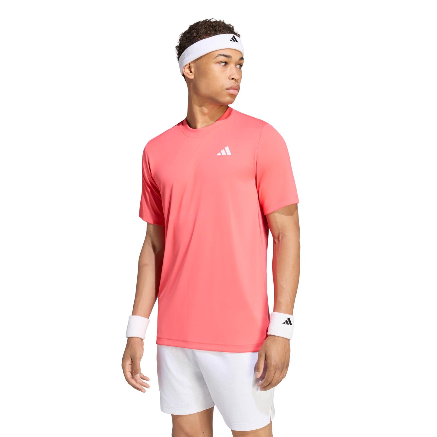 adidas Club T-shirt Hommes - corail