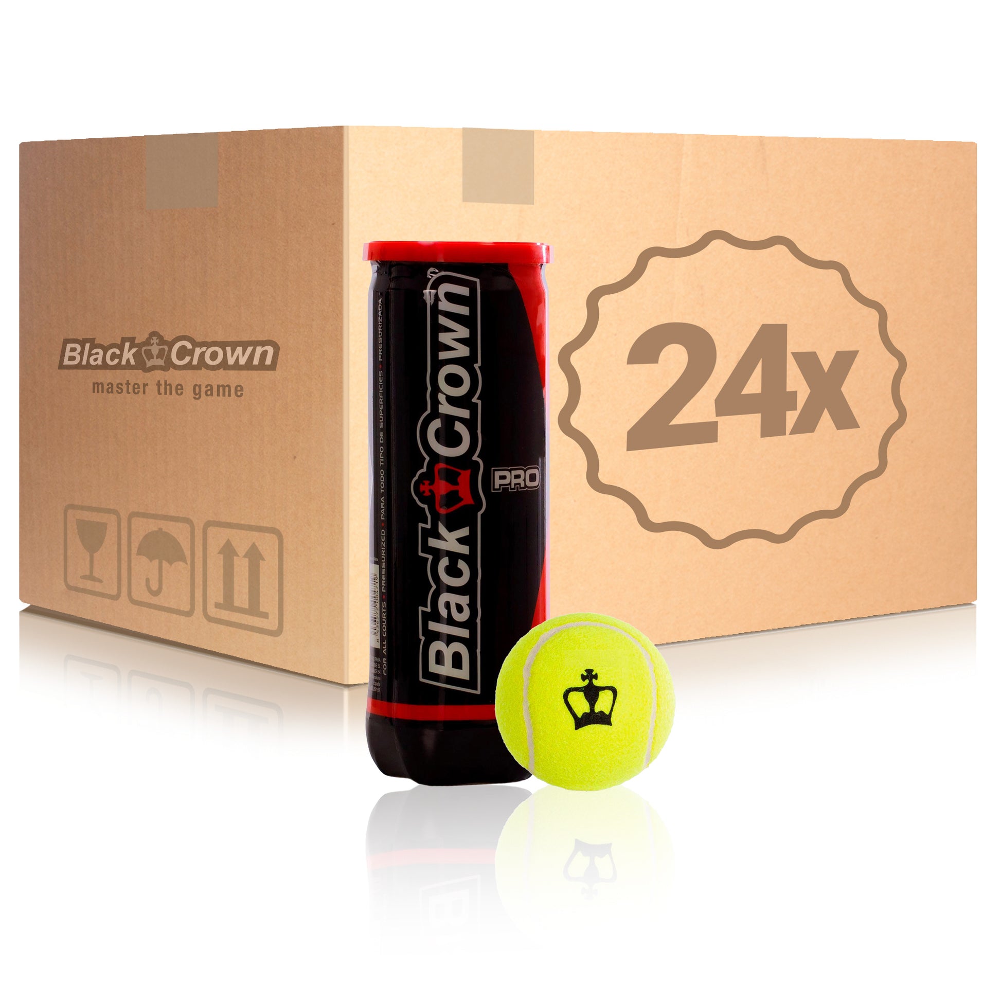 Black Crown 24 Tubes de 3 Pro En carton