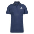 Freelift Polo Hommes - bleu foncé, blanc