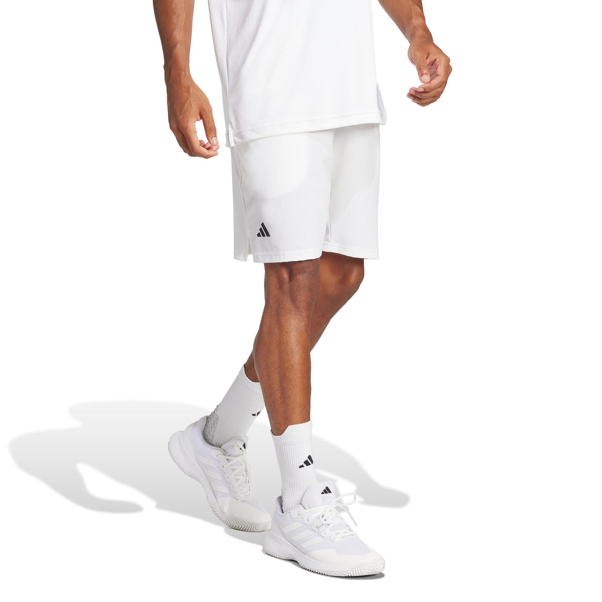adidas Club 7Inch Sweat Shorts Hommes-blanc