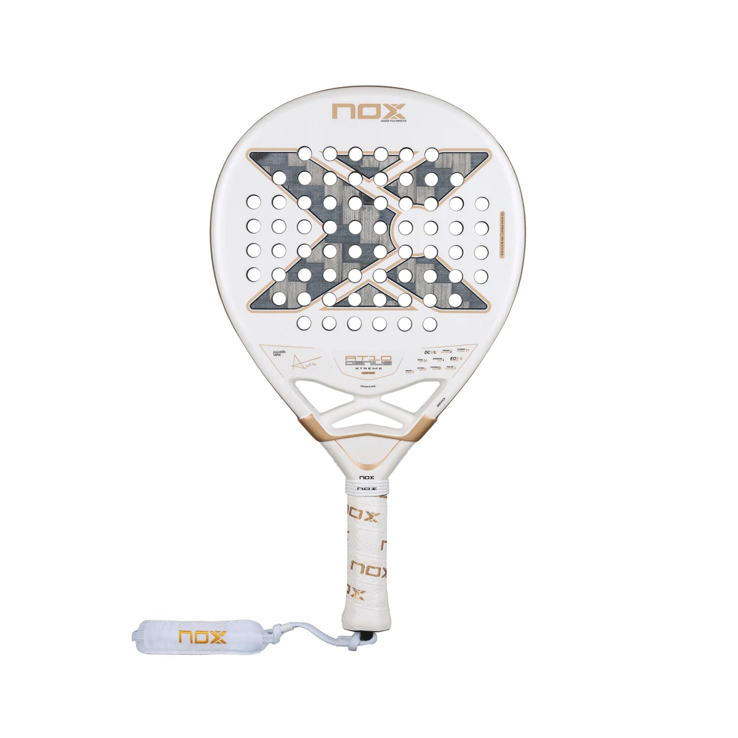 NOX AT10 Genius 12K Xtreme Raquette de padel Raquettes test