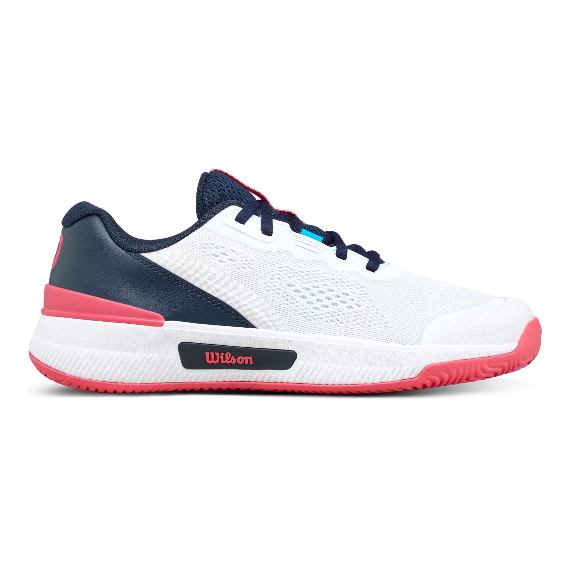 Wilson Intrigue Pro Chaussures toutes surfaces Femmes-blanc,bleu foncé