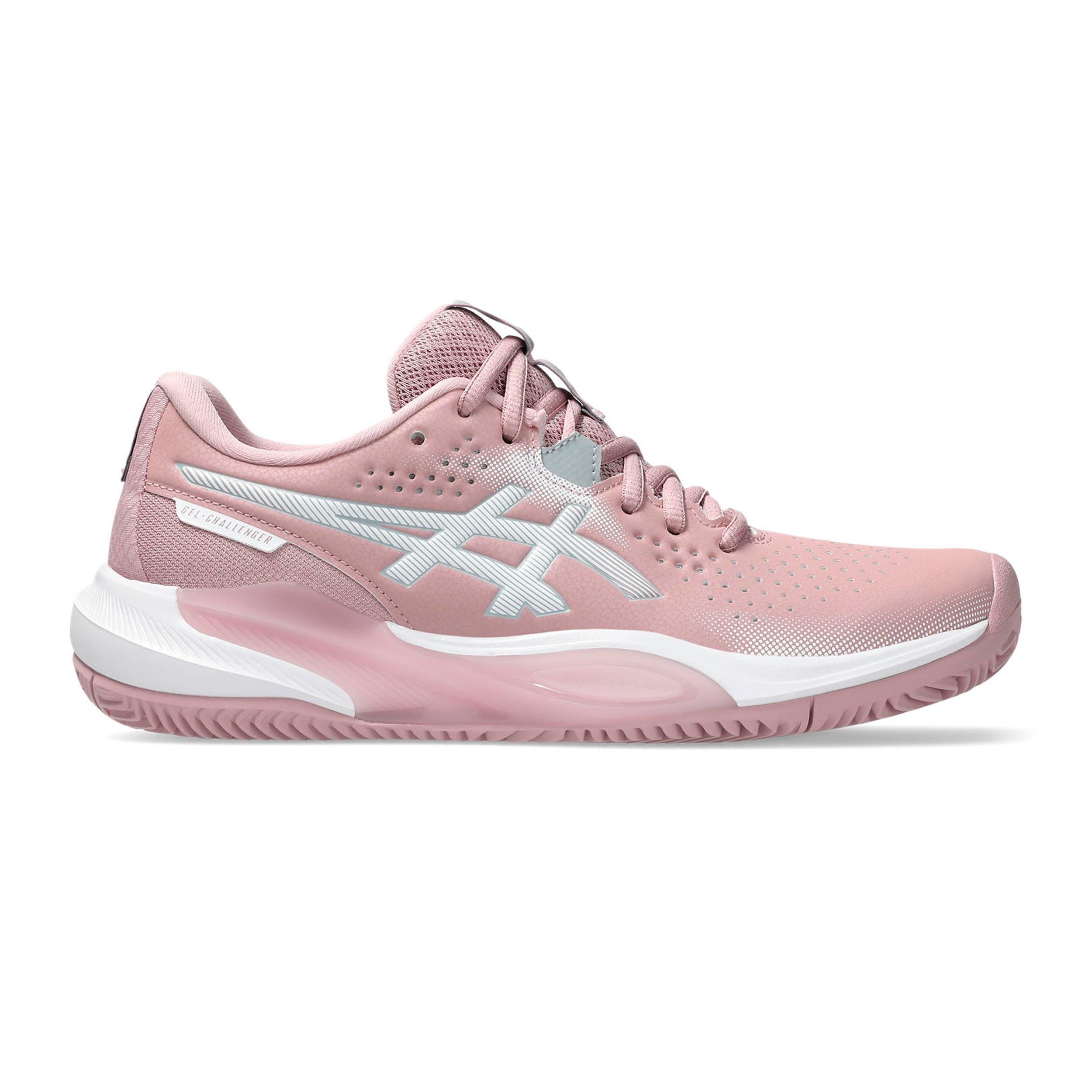 ASICS Gel-Challenger 15 Chaussure terre battue Femmes - rosé, gris clair