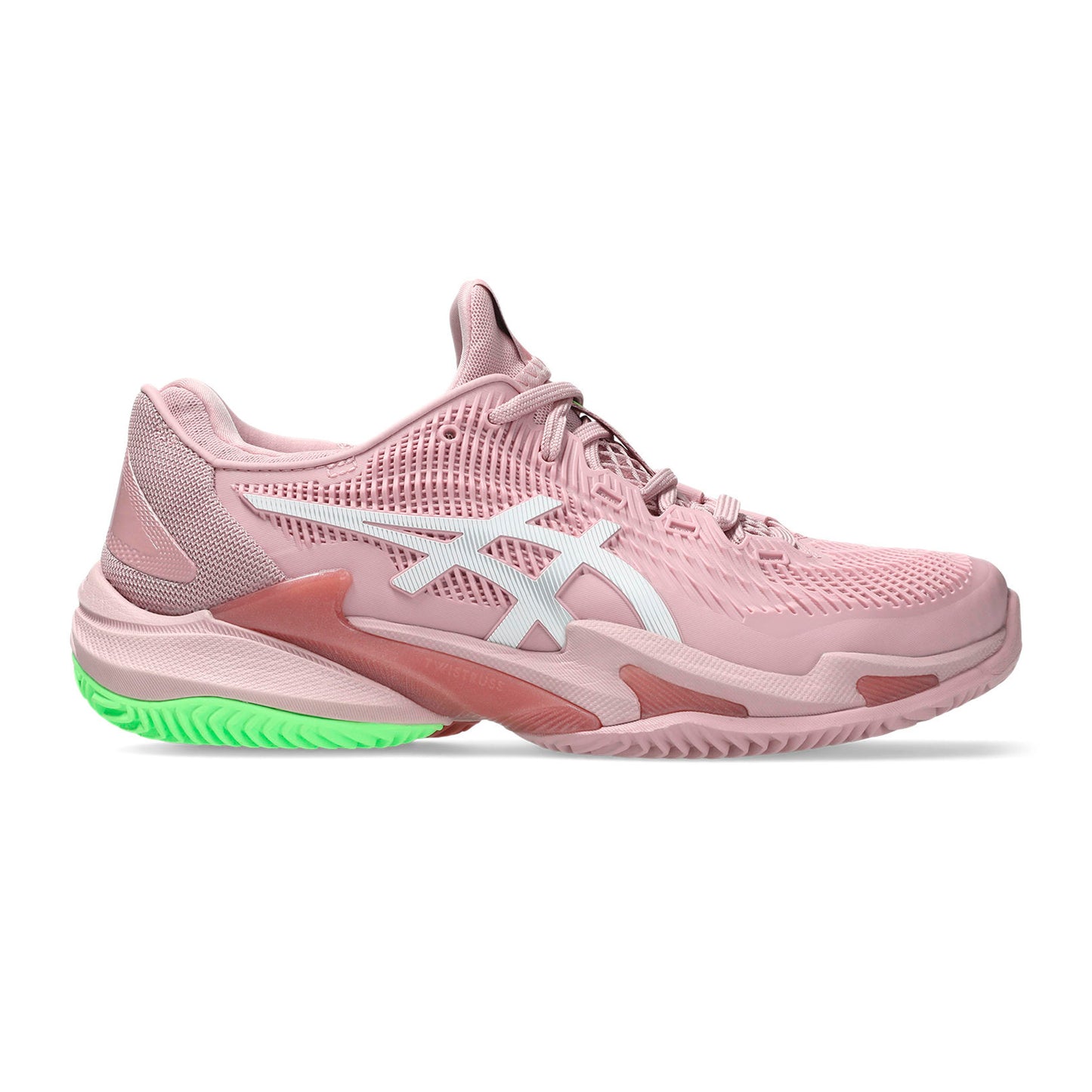 ASICS Court FF 3 Chaussure terre battue Femmes - rosé, blanc
