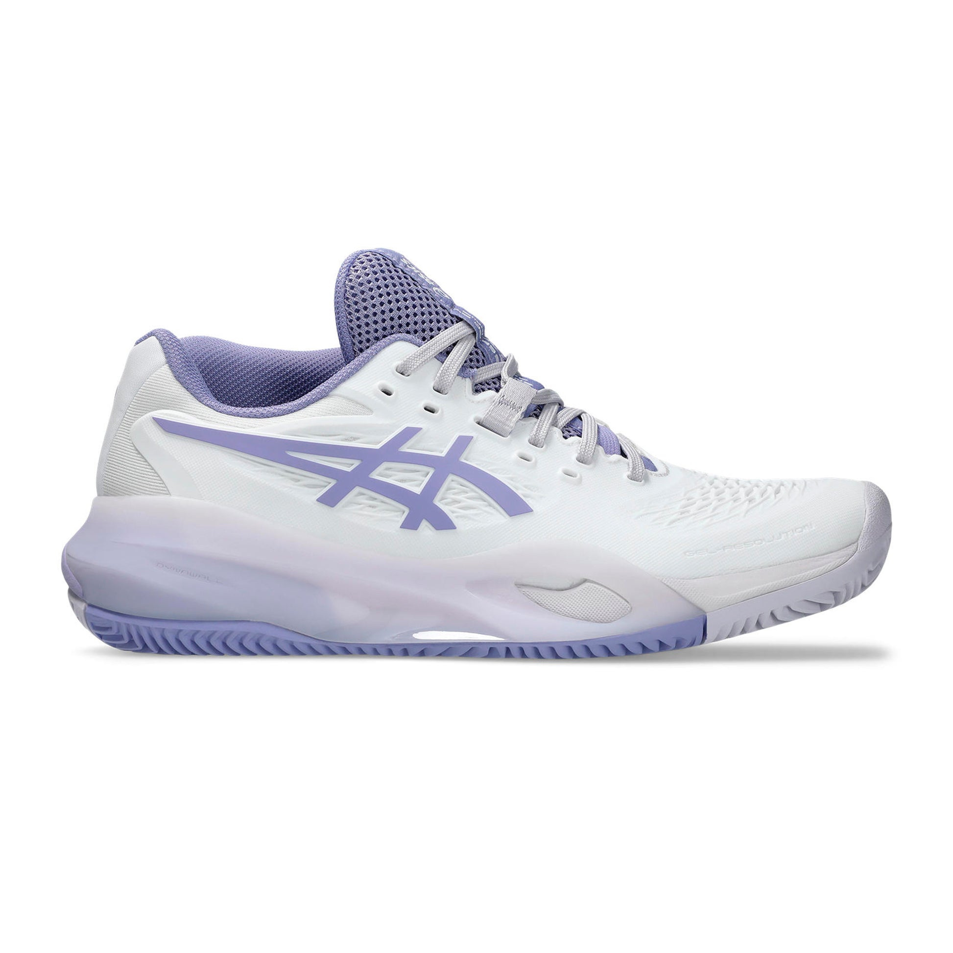 ASICS Gel-Resolution X Chaussure terre battue Femmes - blanc, lilas
