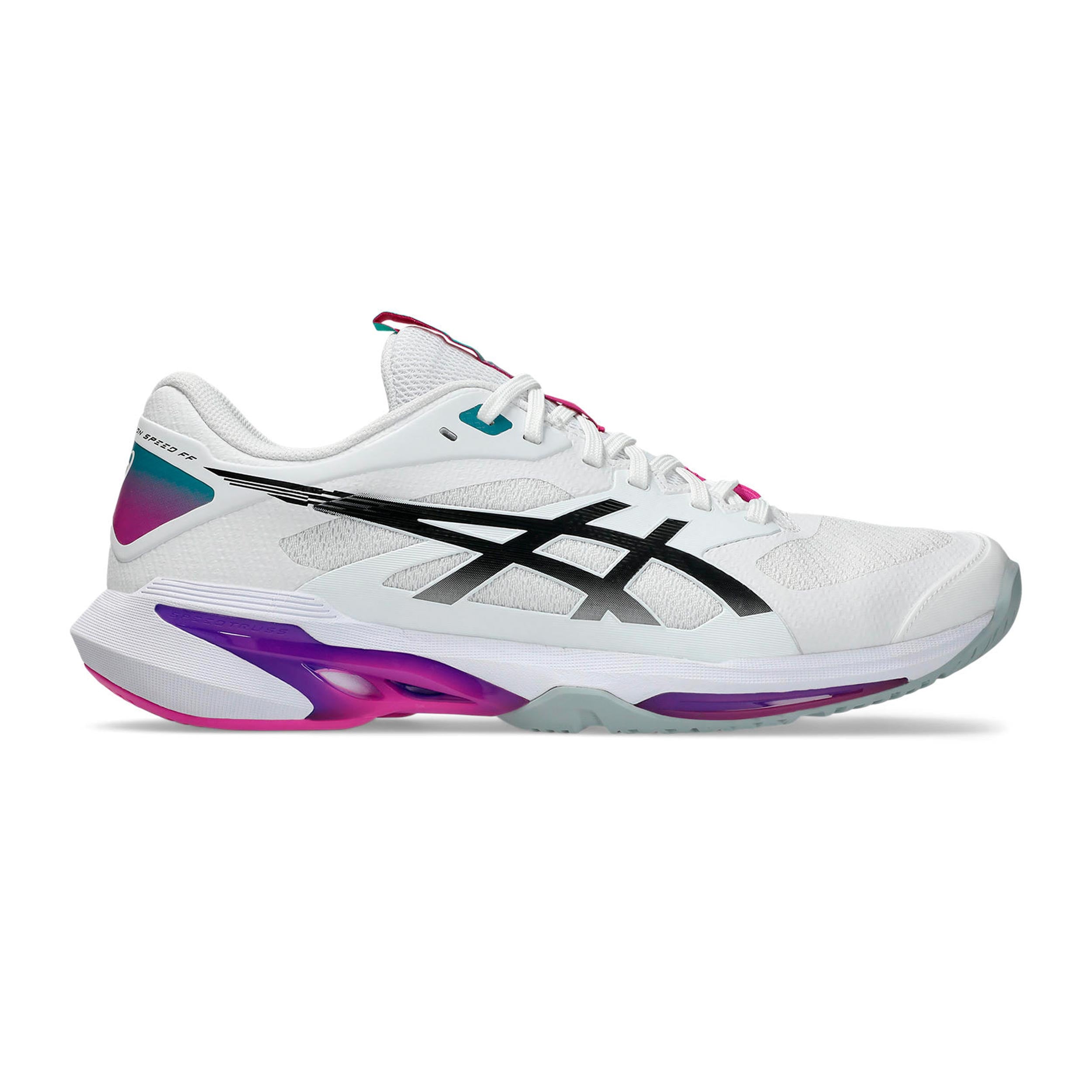 ASICS Solution Speed FF 4 Chaussures toutes surfaces Hommes - blanc, rose