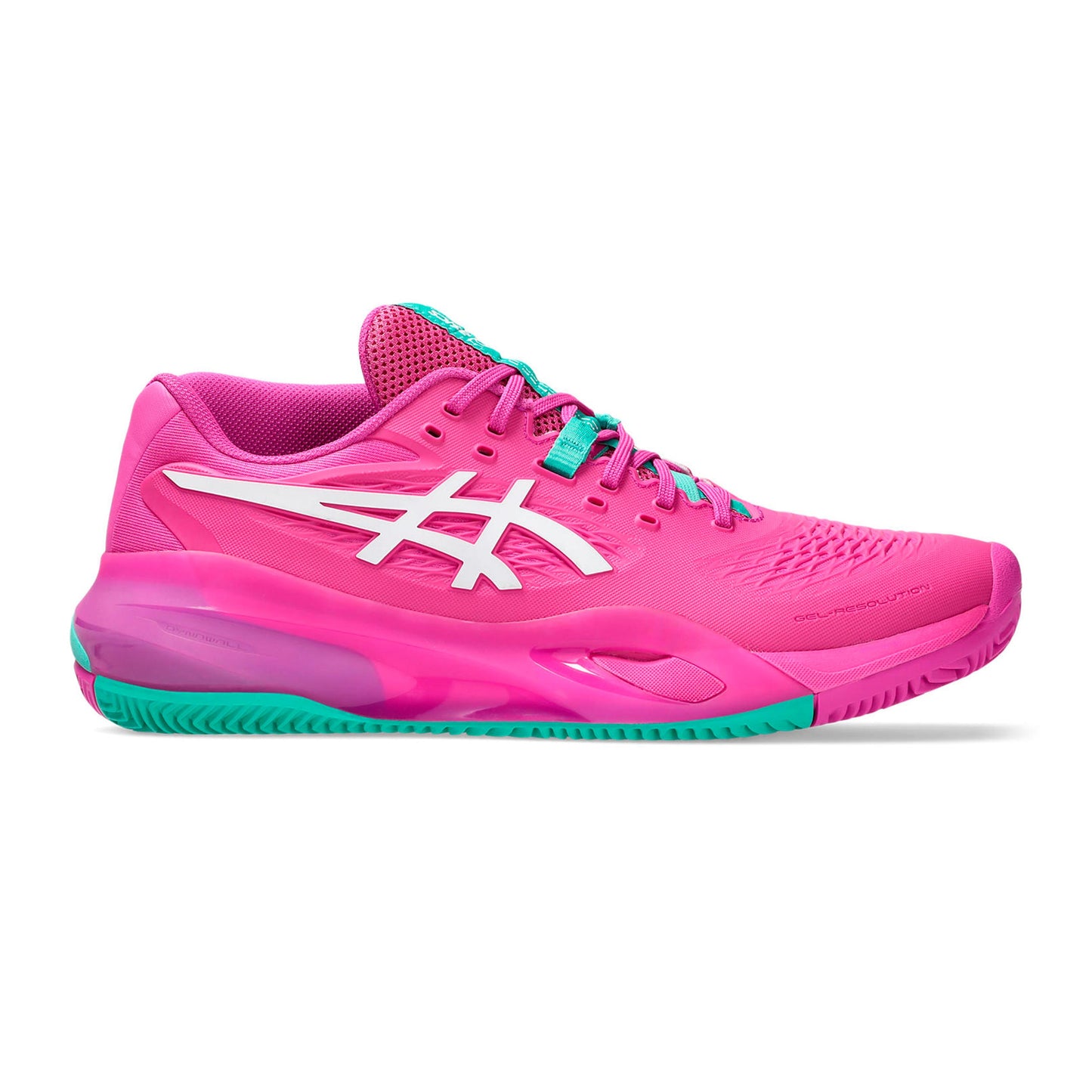 ASICS Gel-Resolution X Chaussure terre battue Hommes - rose, blanc
