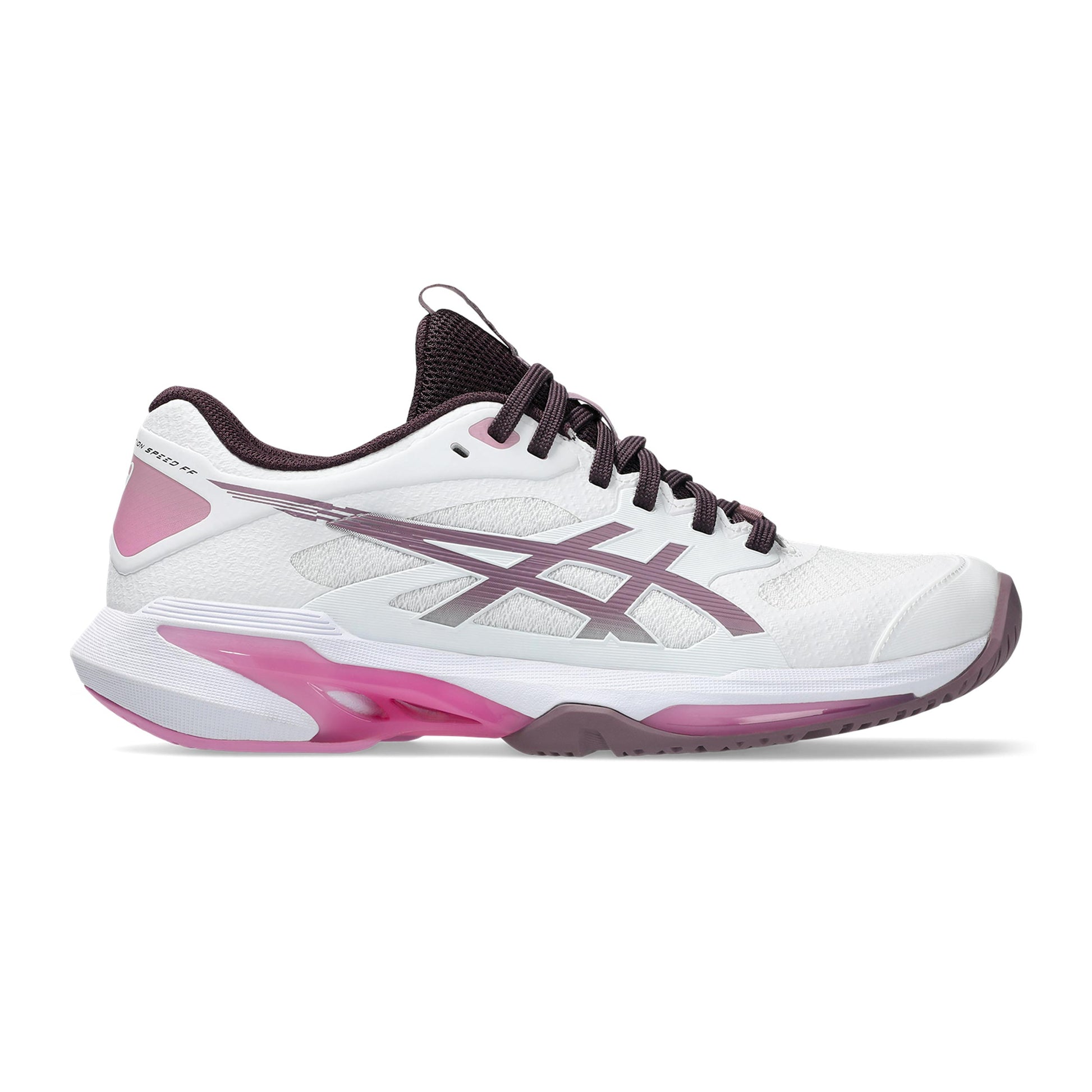 ASICS Solution Speed FF 4 Chaussures toutes surfaces Femmes - blanc, rose pastel