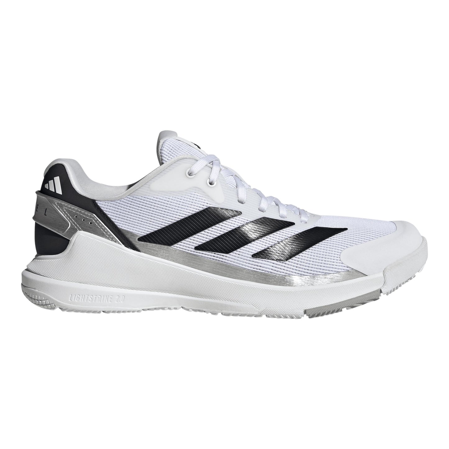 adidas Crazyquick LS Chaussures padel Hommes - blanc, gris clair