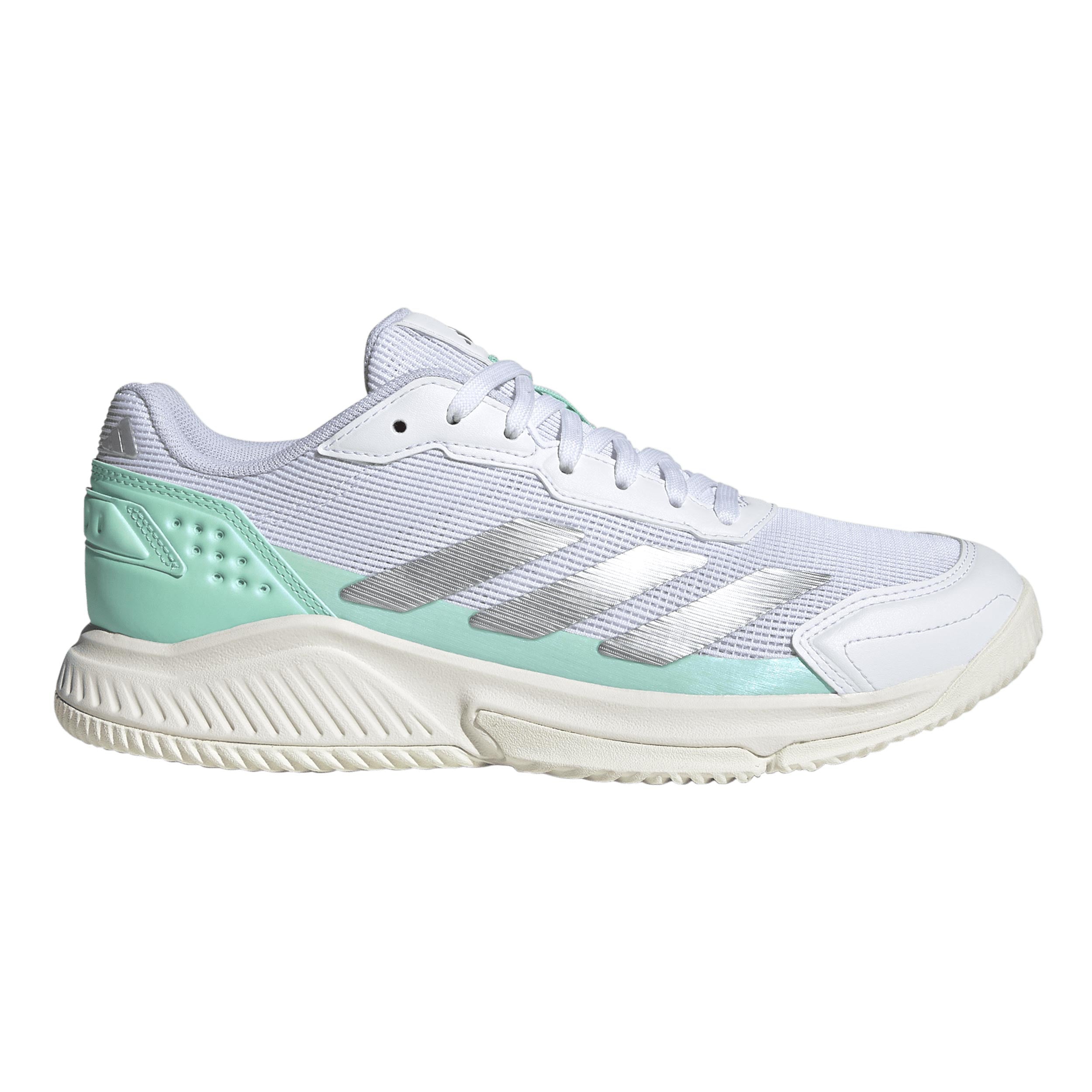 adidas Courtquick Chaussures padel Femmes - blanc, menthe