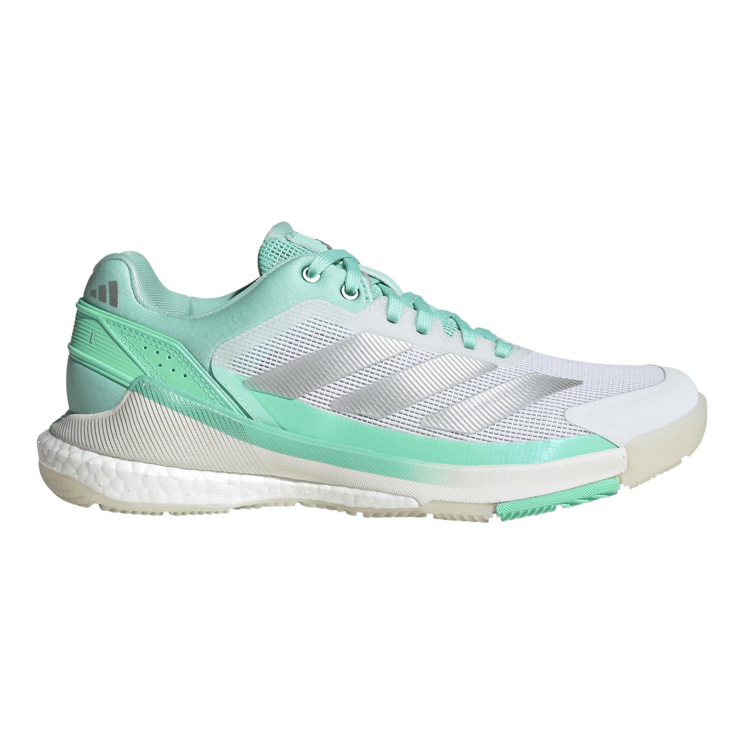 adidas Crazyquick Boost Chaussures padel Femmes - blanc, menthe
