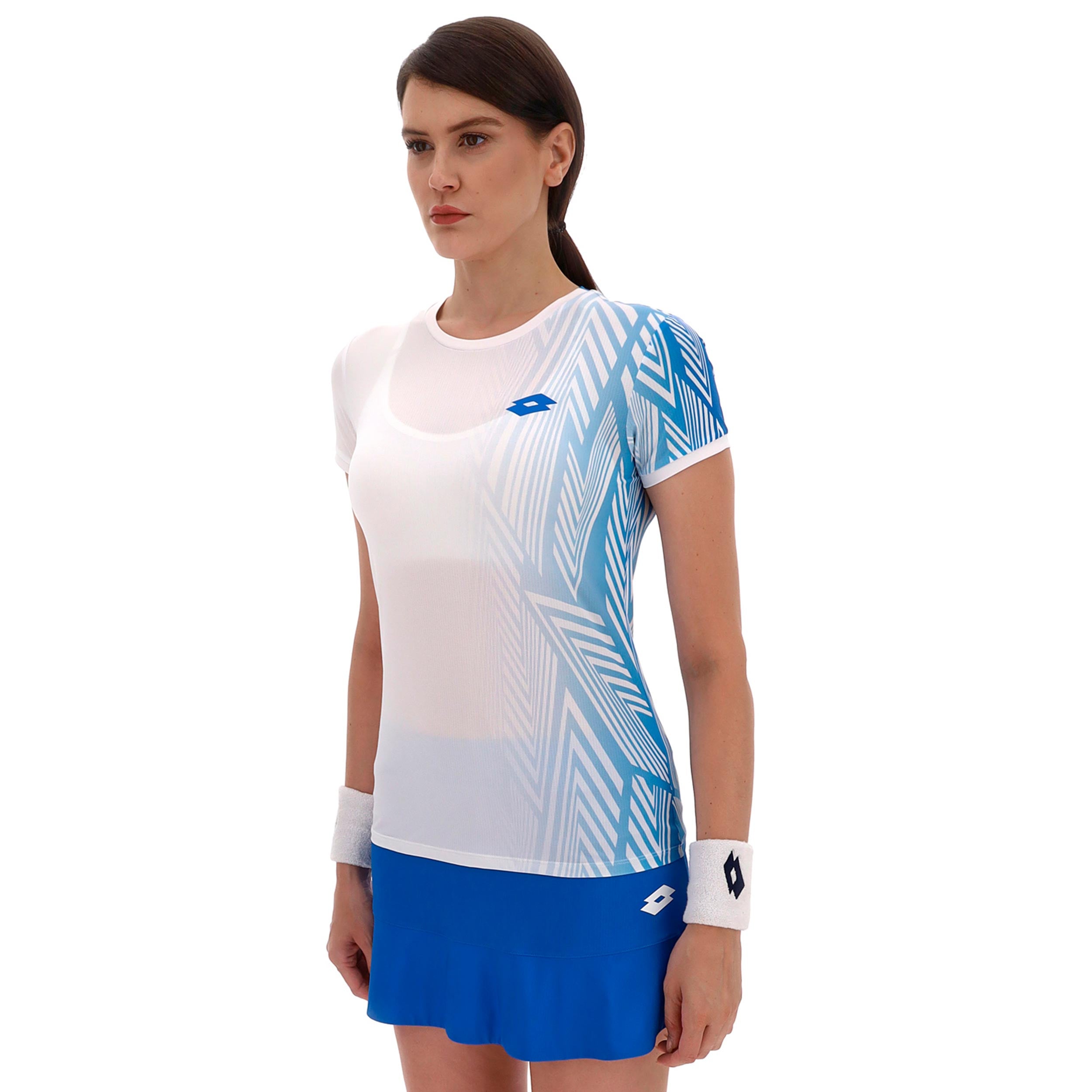 Lotto Tech VI T-shirt Femmes - blanc
