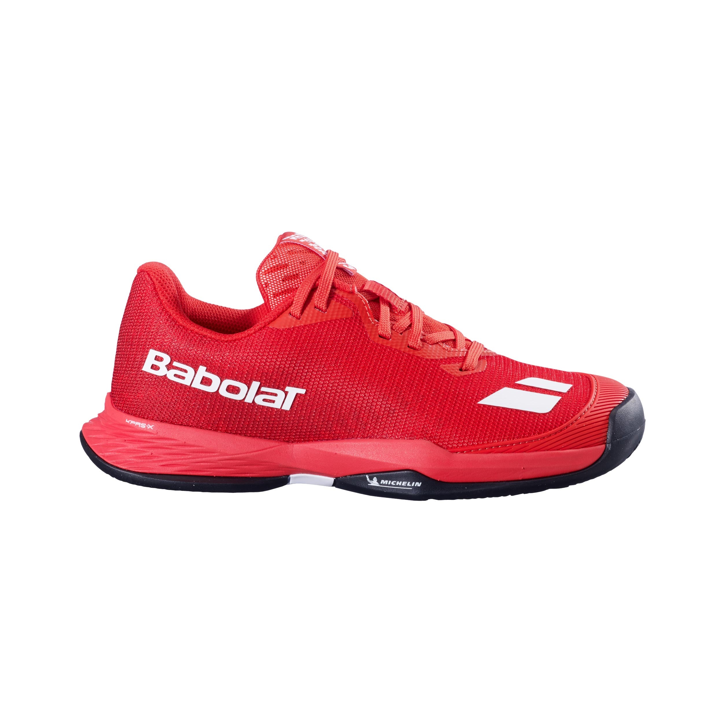 Babolat Jet Mach 3 Chaussure terre battue Enfants - rouge, blanc