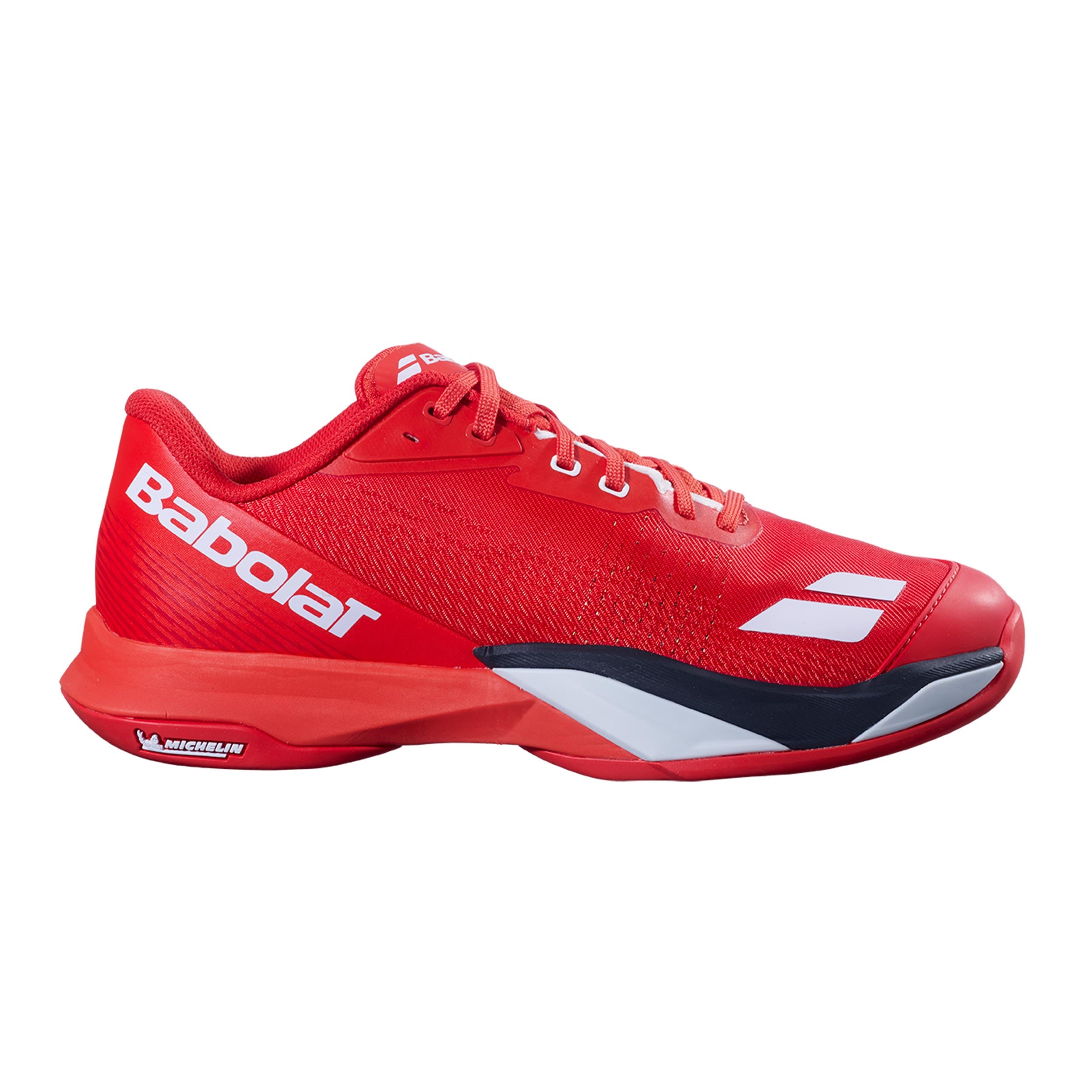 Babolat Jet Mach 4 Chaussures toutes surfaces Hommes - rouge, blanc