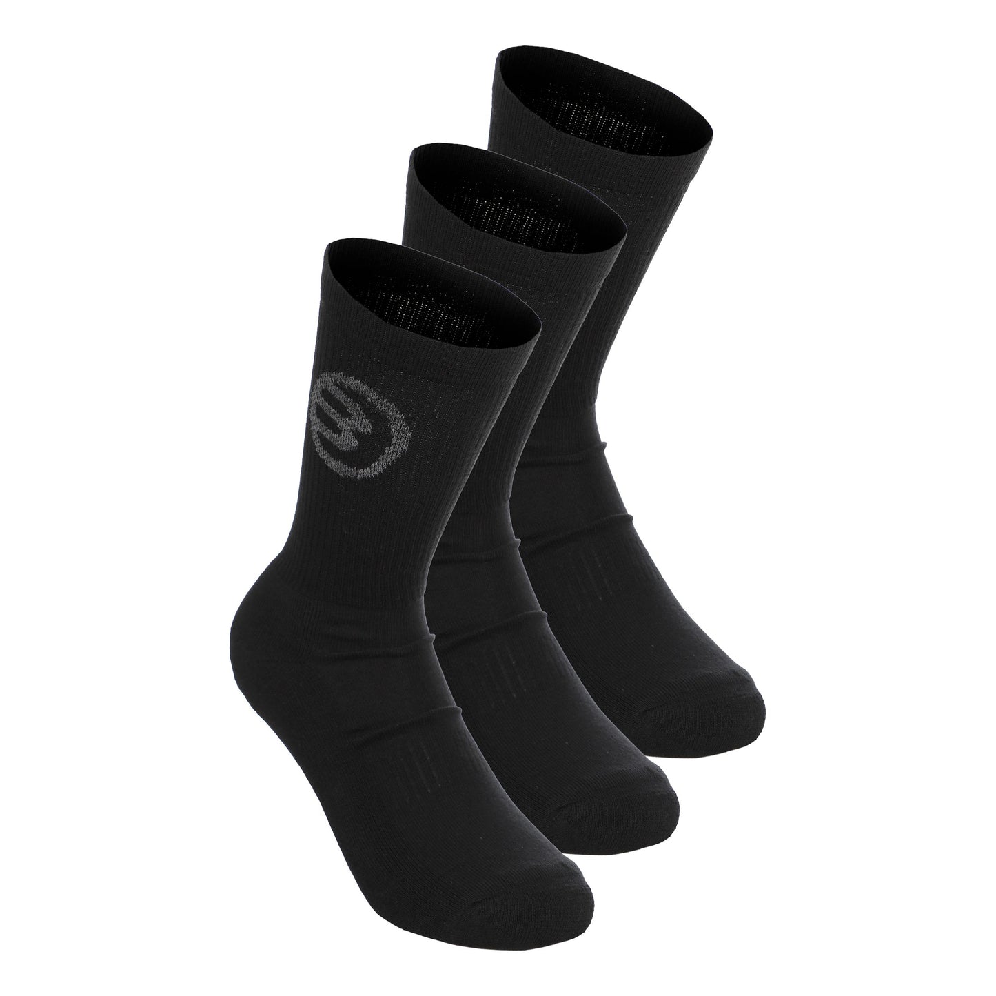 Bullpadel BP262 (PACK DE 3) Chaussettes de sport Unisex - noir
