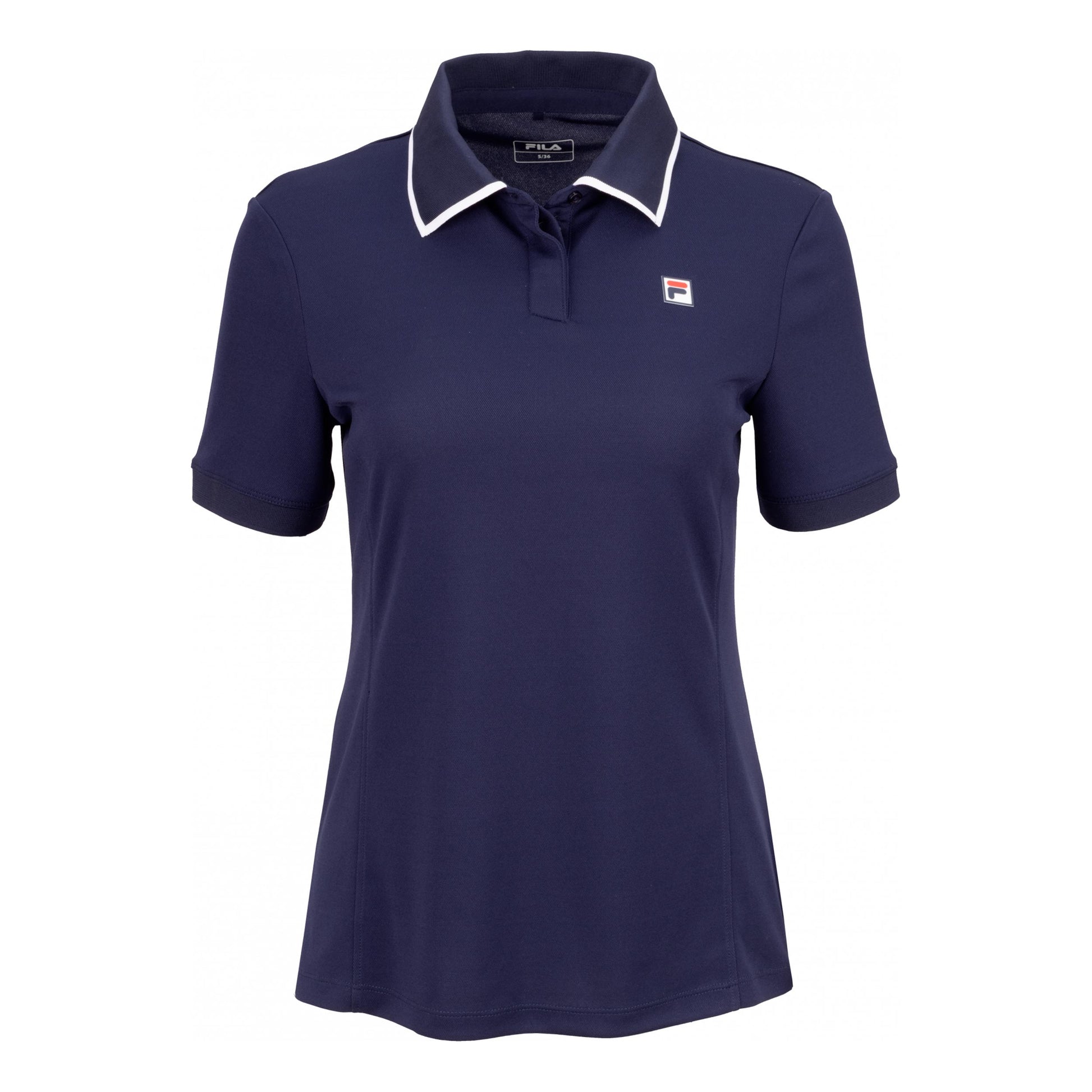 Fila Zadina Polo Femmes - bleu foncé
