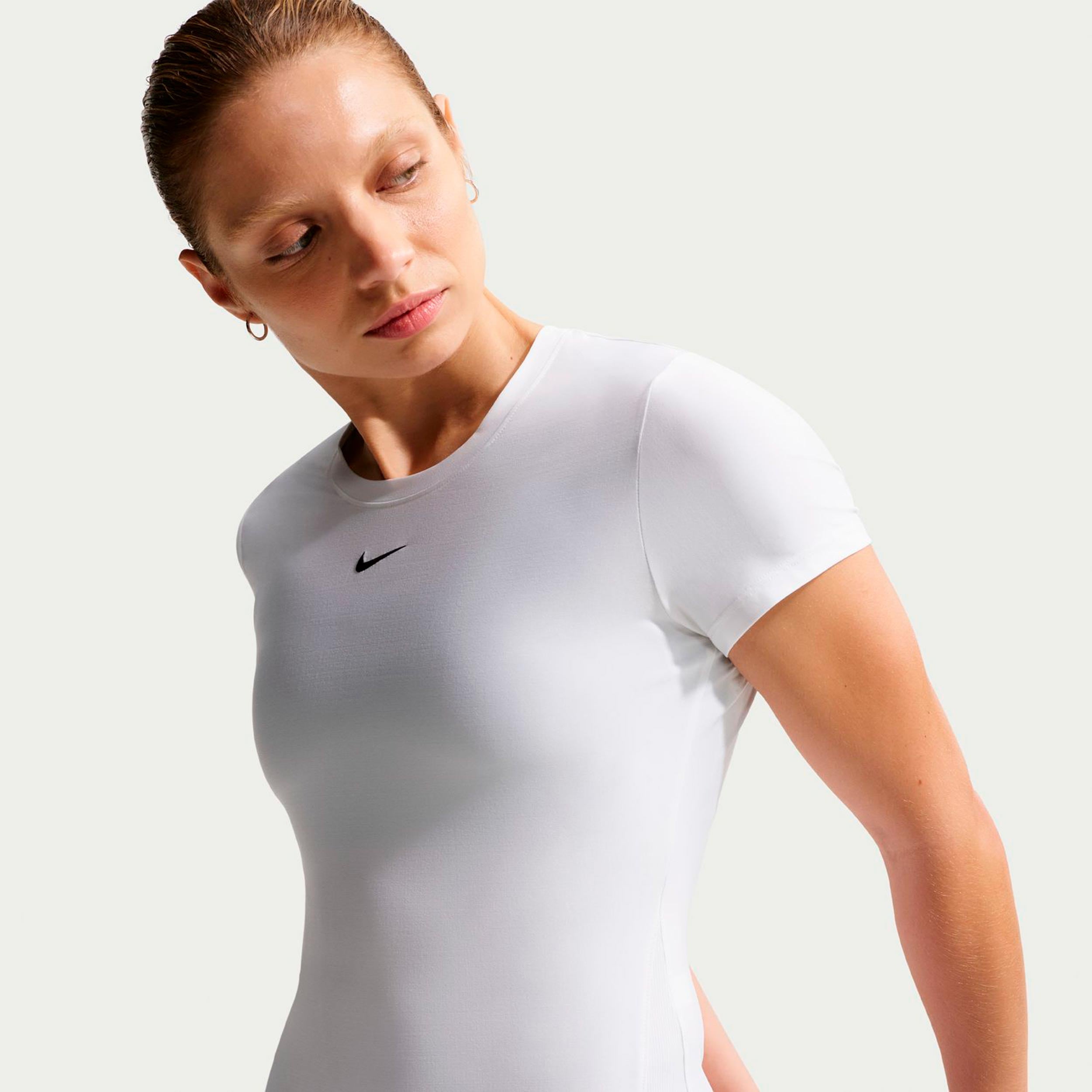 Nike Dri-Fit Victory  T-shirt Femmes - blanc, noir