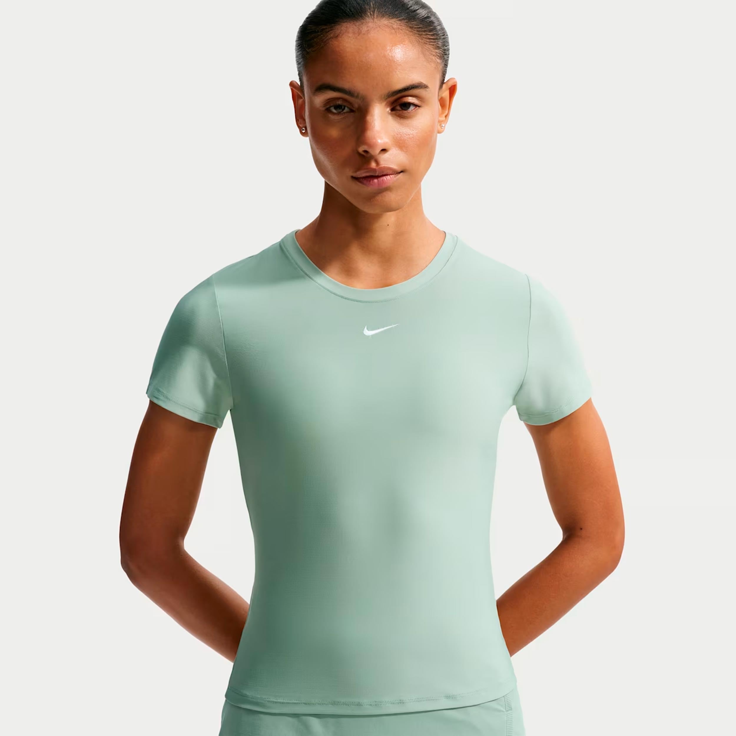 Nike Dri-Fit Victory  T-shirt Femmes - blanc cassé, blanc