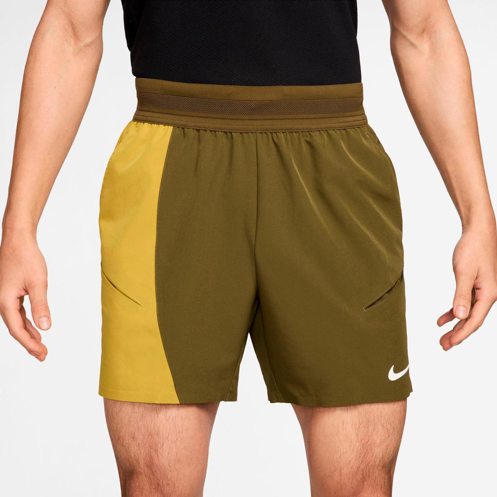 Nike Jannik Sinner Court Dri-Fit Slam Shorts Hommes-vert olive