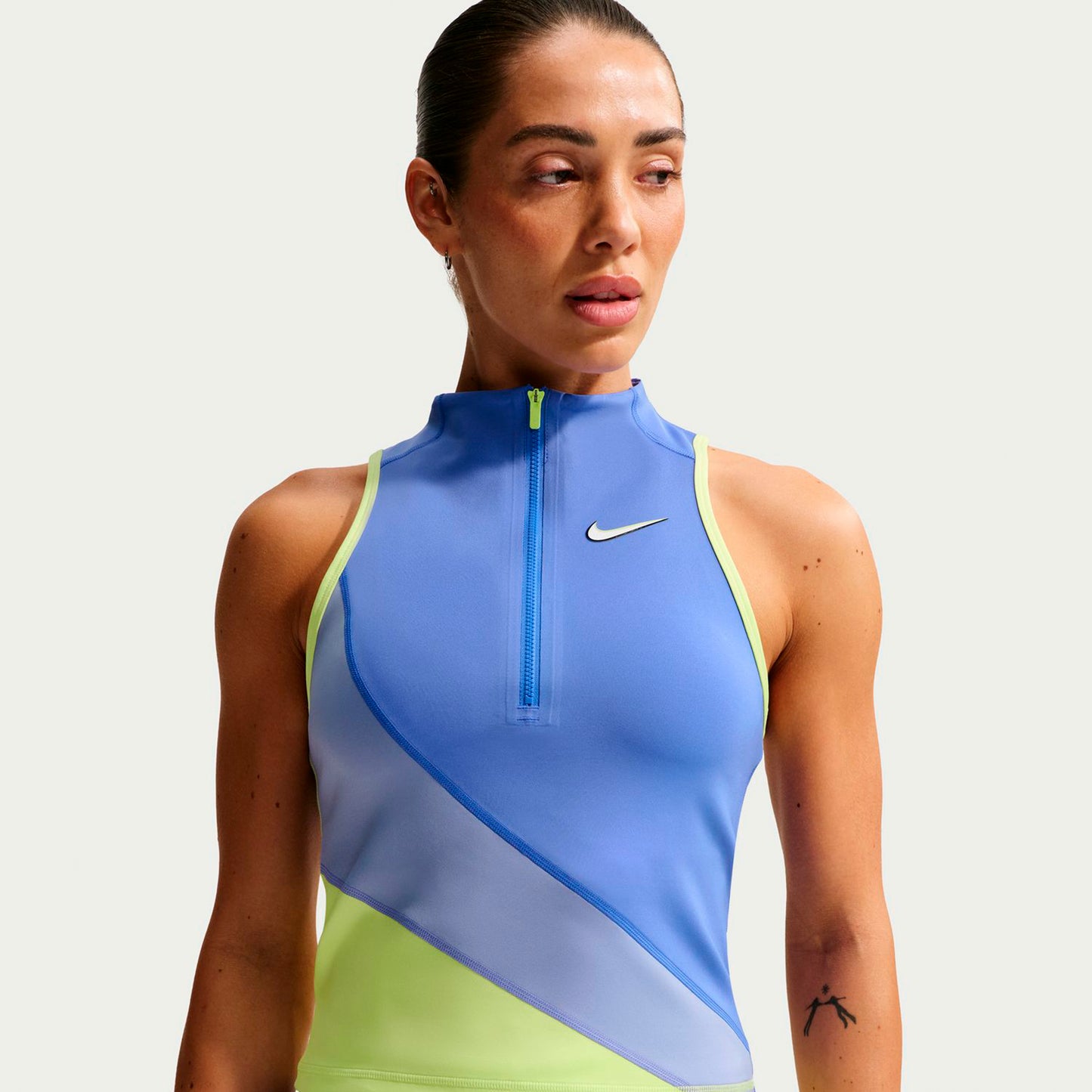 Nike Court Dri-Fit Slam  Débardeur tank top Femmes-bleu, bleu gris