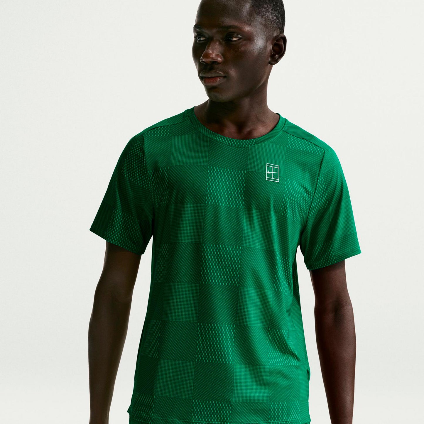 Nike Court Dri-Fit Advantage T-shirt Hommes-vert