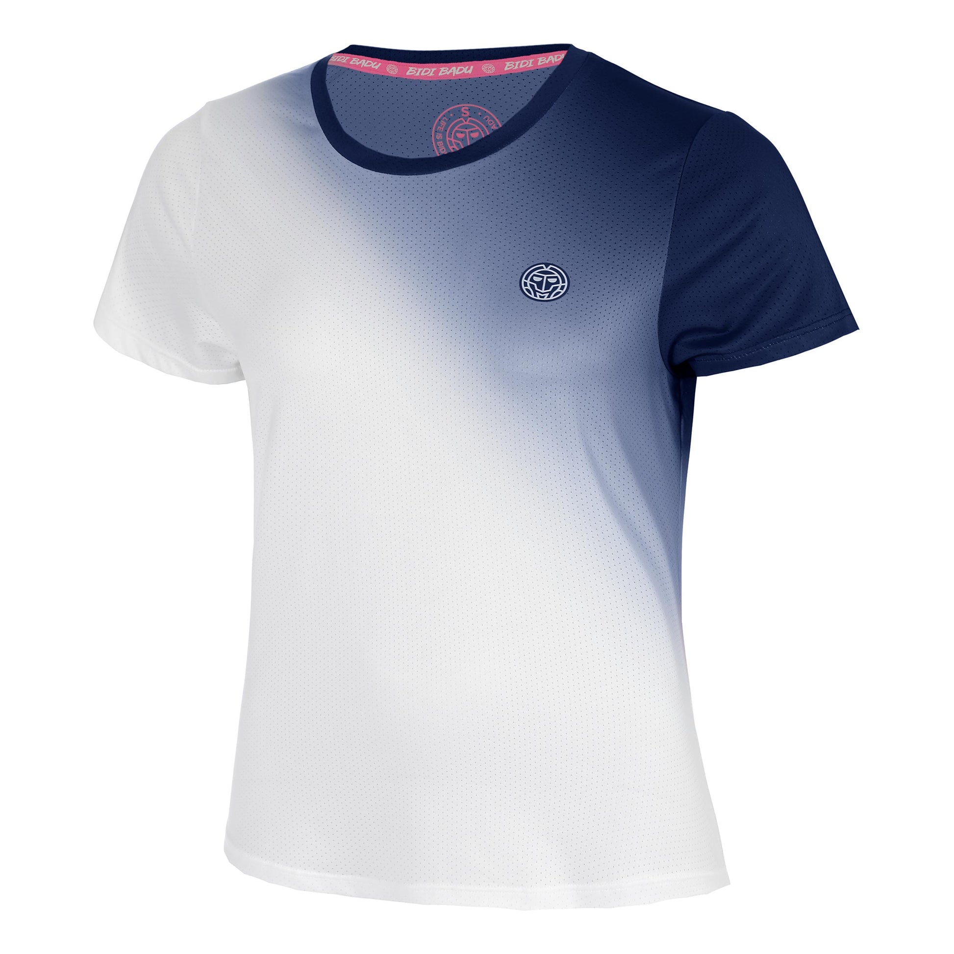 BIDI BADU Crew Fade 2.0 T-shirt Femmes-bleu foncé, blanc