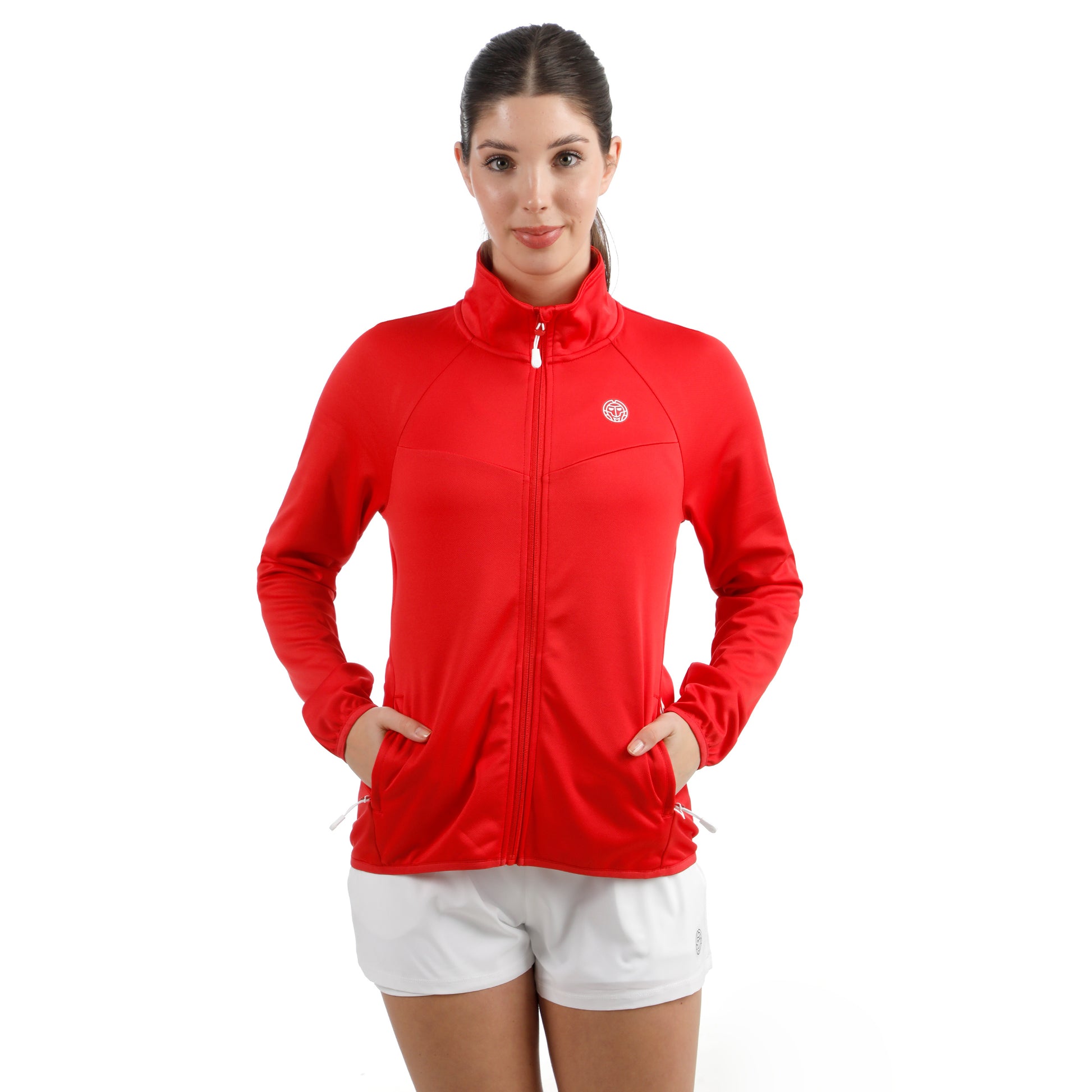 BIDI BADU Crew 2.0 Veste de survêtement Femmes-rouge