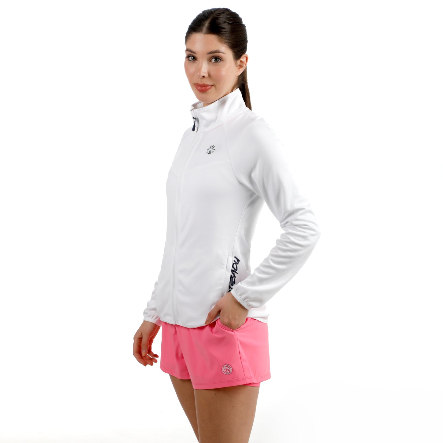 BIDI BADU Crew 2.0 Veste de survêtement Femmes-blanc