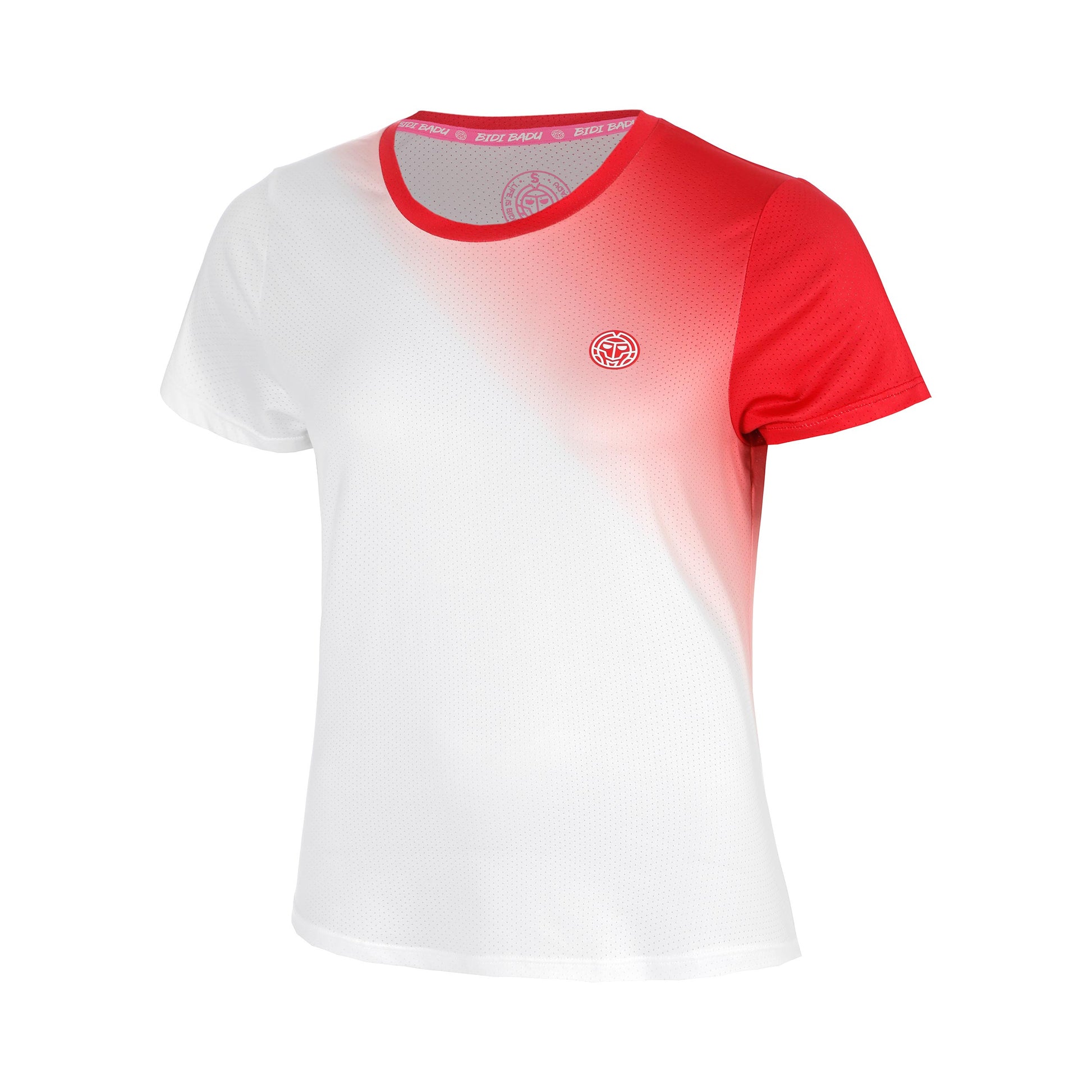 BIDI BADU Crew 2.0 Fade T-shirt Filles-rouge
