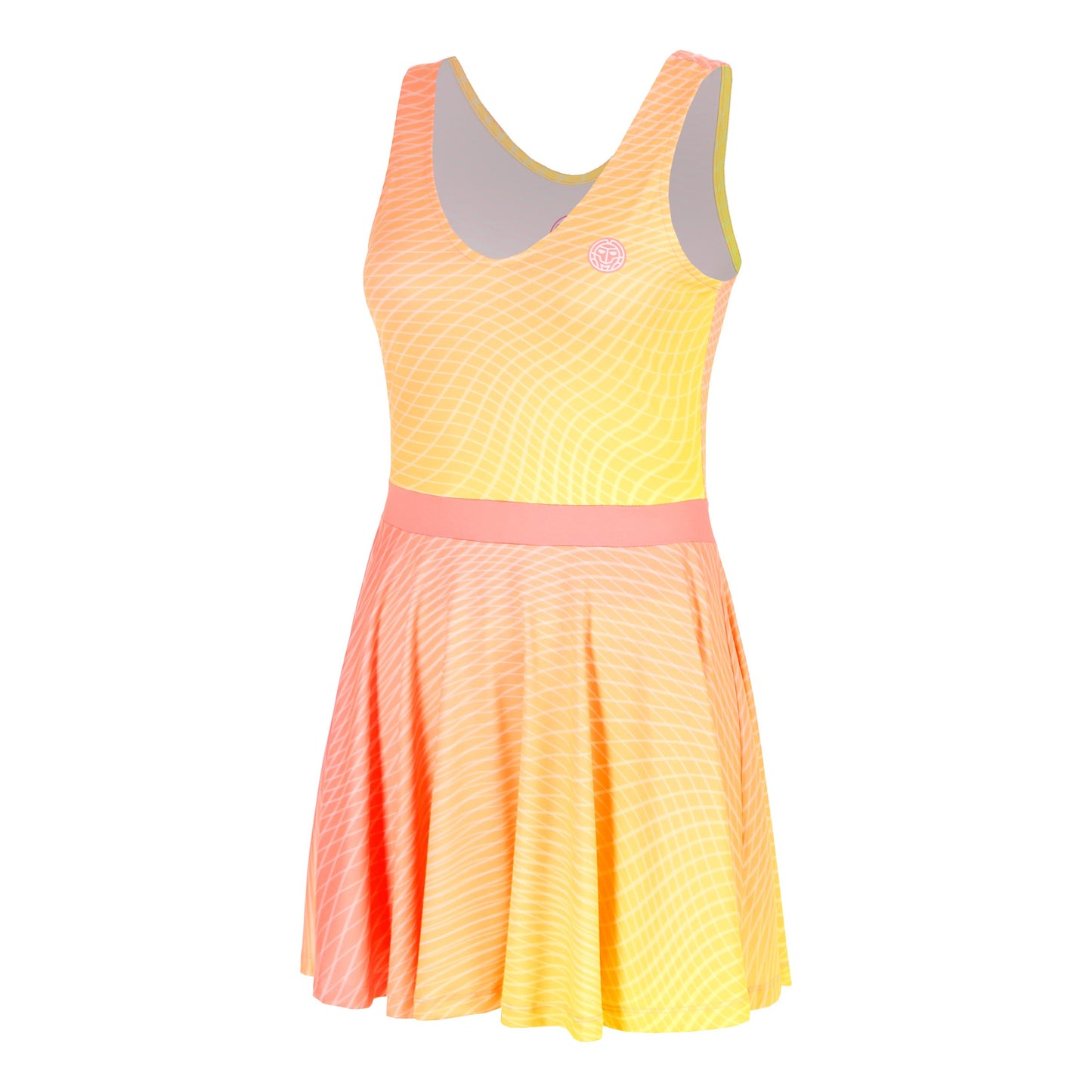 BIDI BADU Out of Control Robe Femmes-pink, jaunes fluo