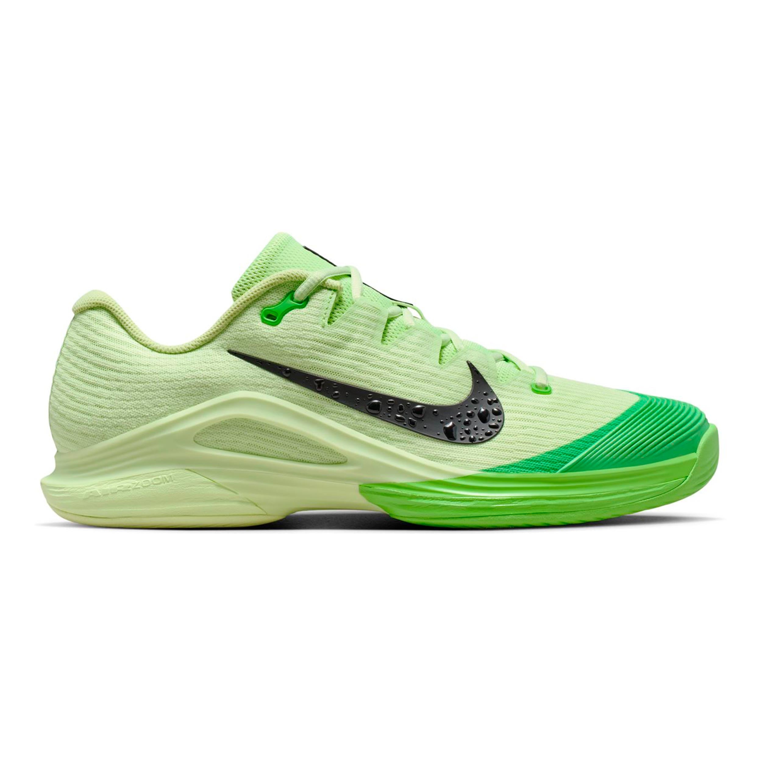 Nike Carlos Alcaraz Vapor 12 PRM Chaussures toutes surfaces Hommes-vert clair, vert